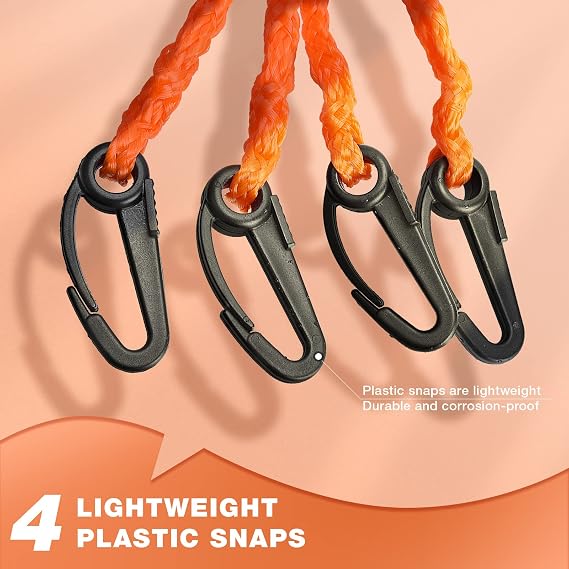 4 Arm Crab Trap Harness with Heavy Duty Metal Hooks for Sailing Fishing Crabbing Blue Crabs