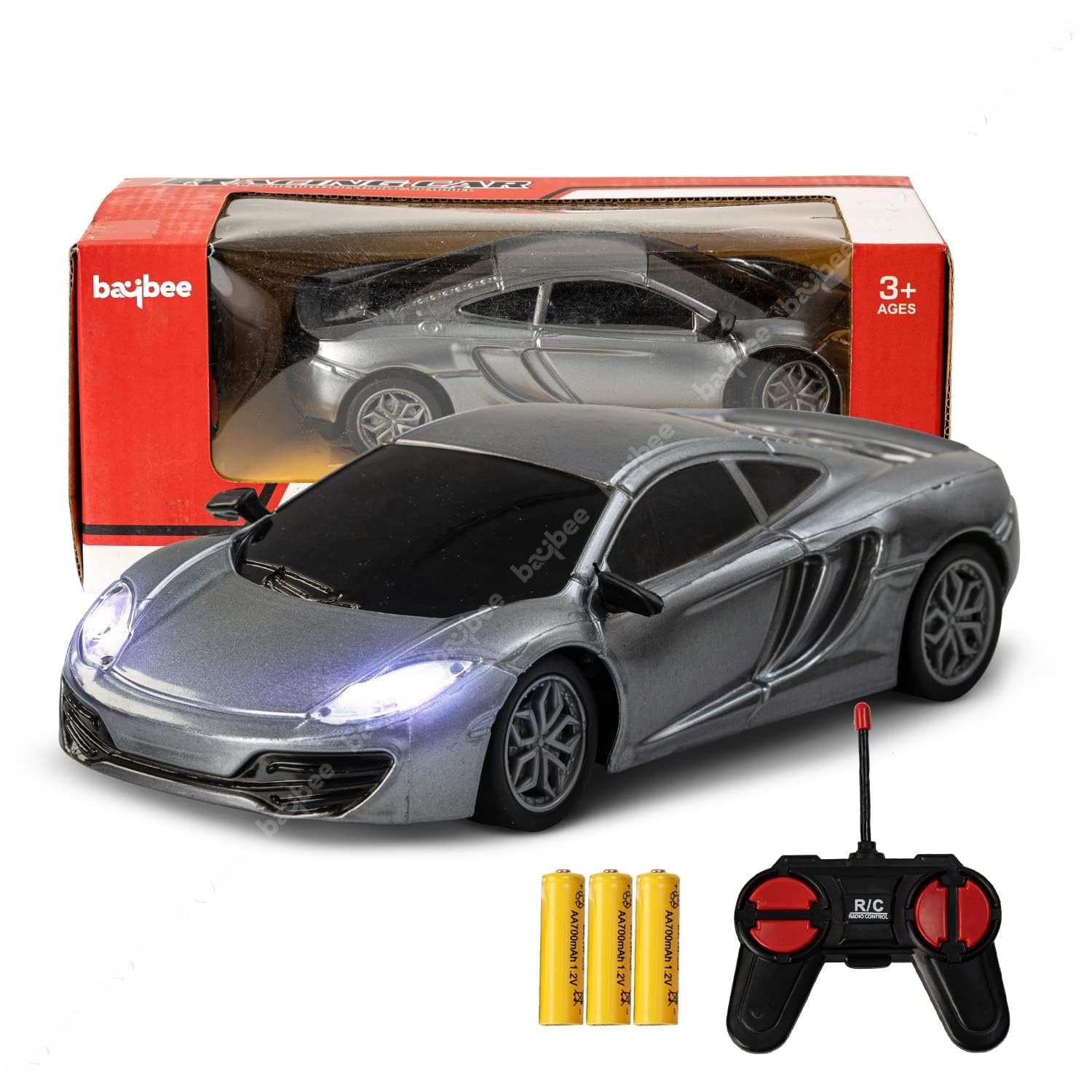 See full amazon price history chart for BAYBEE 1:24 Scale Remote Control Car for Kids, 2.7G Remote Stunt RC Cars with Led Light | Racing Battery Cars | Remote Control Car Toys for Kids Gift Boy Girl 3+Years (Legion Grey) BAYBEE 1:24 Scale Remote Control Car for Kids, 2.7G Remote Stunt RC Cars with Led Light | Racing Battery Cars | Remote Control Car Toys for Kids Gift Boy Girl 3+Years (Legion Grey) (B0D3GS5C48) Amazon Price History, Amazon Price Tracker