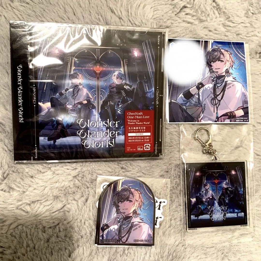 ChroNoiR 限定A,B CD キーホルダー ステッカー 2枚組 ChroNoiR 限定A,B CD キーホルダー ステッカー 2枚組