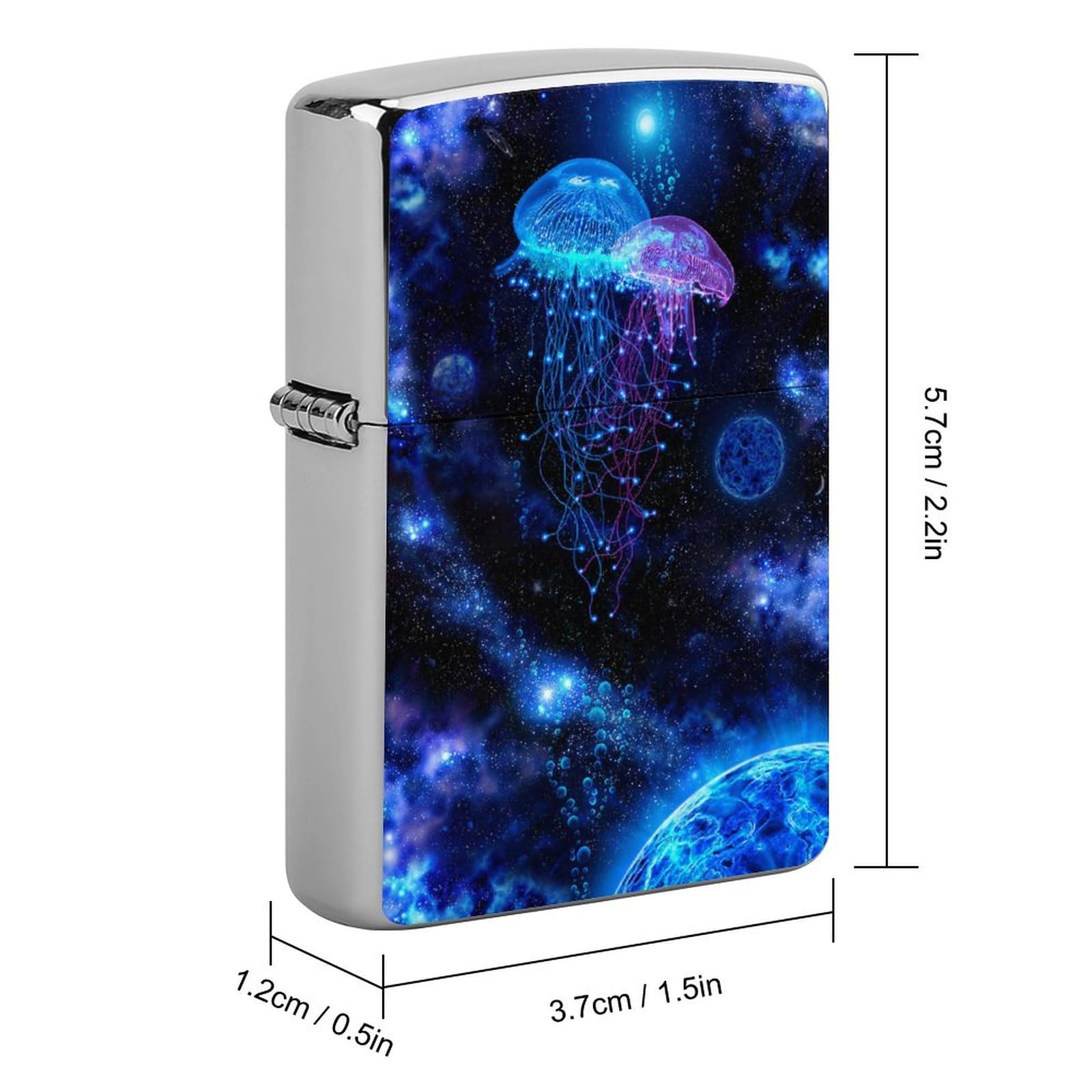 クラゲのライターケース ハンドメイド 深海ブルー Amazon.co.jp: ZIPPO兼用ケース クラゲ 星空 宇宙 ライターケース