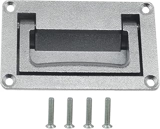 SAIYEN Zinc Alloy Recessed Pull Handles Container Handle Sliver Flush Lift Door Handles