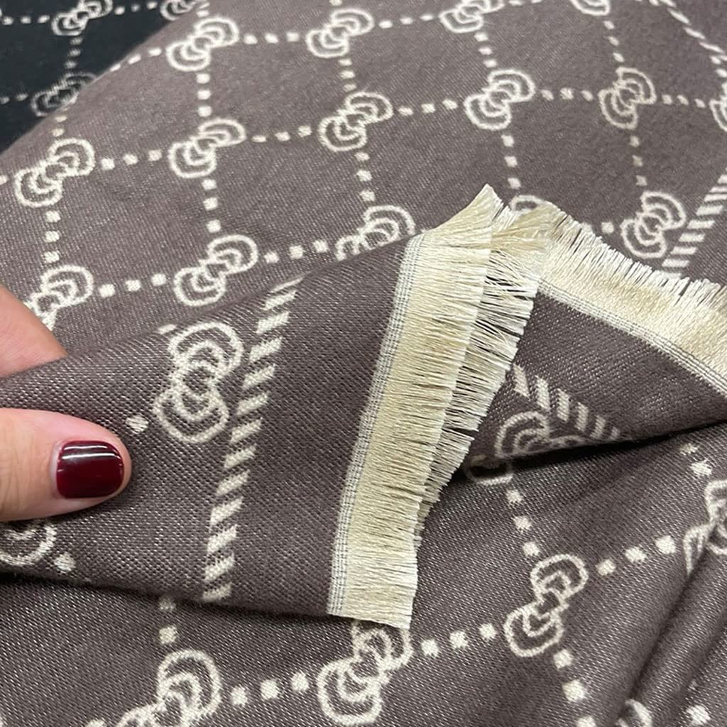Sciarpa Scialle Sciarpa di cotone di poliestere for le donne inverno sciarpe calde moda moda francese romanticismo involucri scialli lunga coperta sciarpe Stola Elegante