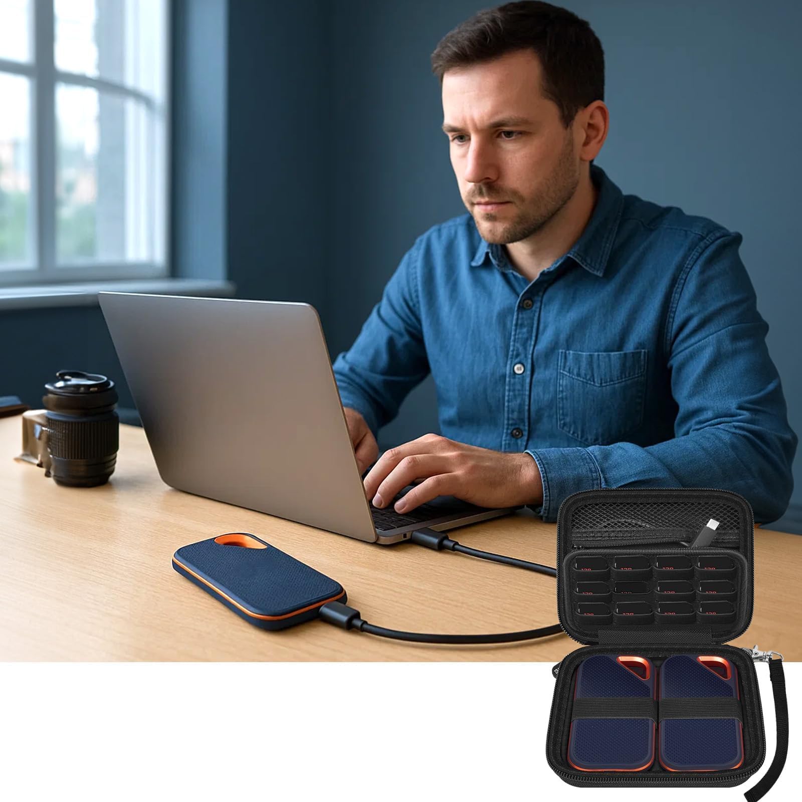 Amazon.co.jp: SanDisk 1TB 2TB 4TB 500GB 8TB対応ケース SanDisk