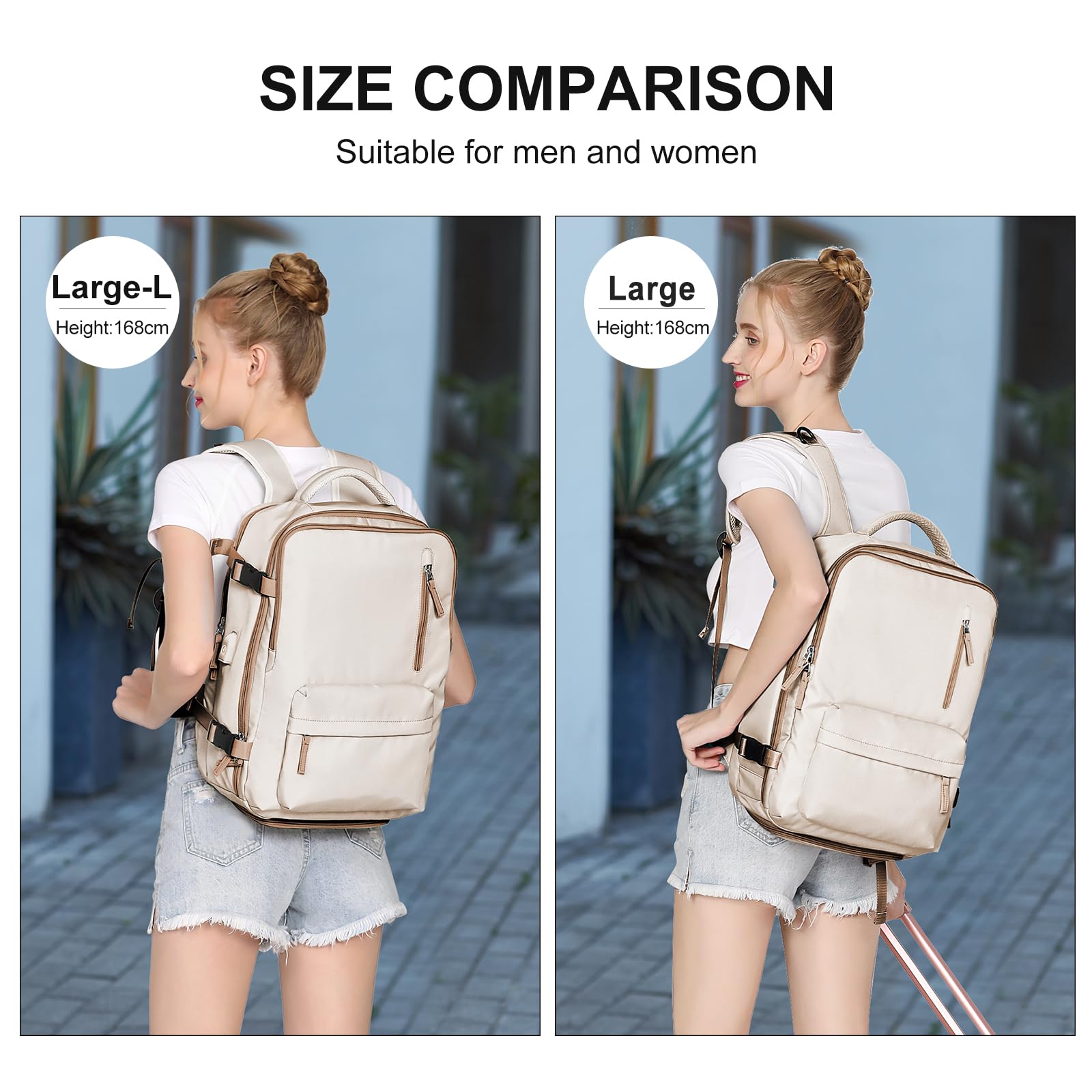 SZLX Borse da Cabina per Easyjet 45x36x20 Zaino da Viaggio Donna Ryanair 40x20x25 Bagaglio a Mano con porta usb zaino da viaggio aereo bagaglio a mano zaino per laptop Casual Daypack