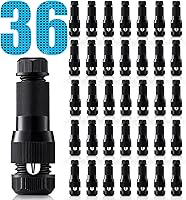 Vista 11 de SUNVIE Conectores de iluminación de paisaje, conector Fastlock de cable de bajo voltaje, conector de bajo voltaje impermeable de calibre 12-14