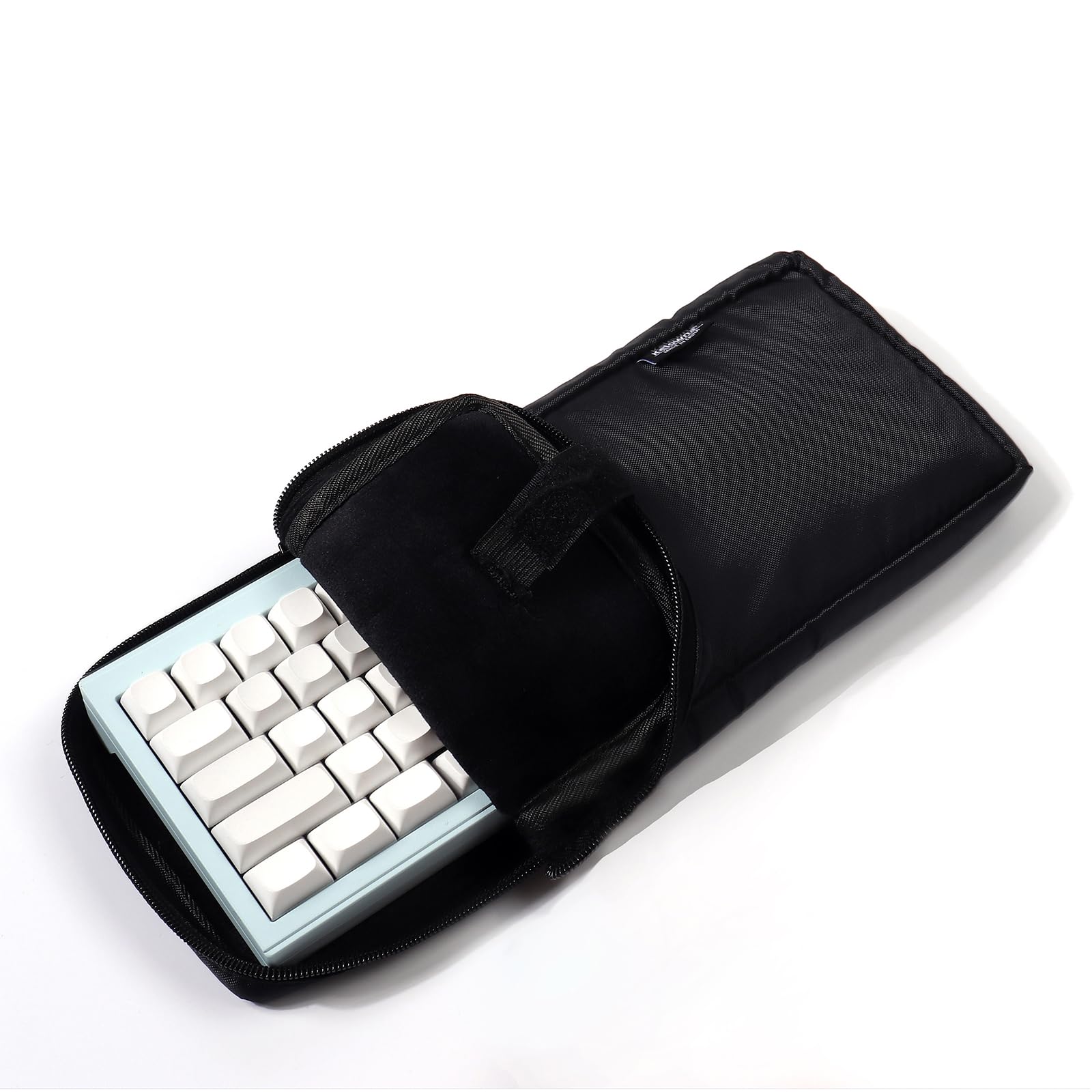 Sumgsn 60% Keyboard Case - Soft Travel Carrying Bag for Mechanical Keyboards, Waterproof and Shockproof Protection