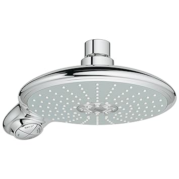 Grohe 27767000 Metal Power and Soul Polished Head Shower (Silver)