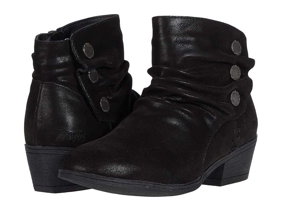 Blowfish Malibu Kids Samara (Little Kid/Big Kid) (Black Raven) Girl's Shoes INTERNATIONAL SHIPPING