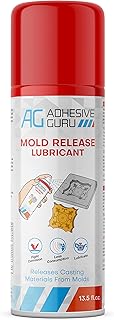 Silicone Mold Release Spray (13.5 fl oz / 400ml) Release Agent for Epoxy Resin, Candle & All Molds | Smooth, Non-Stick Lubricant for Easy Removal | 1 Pack