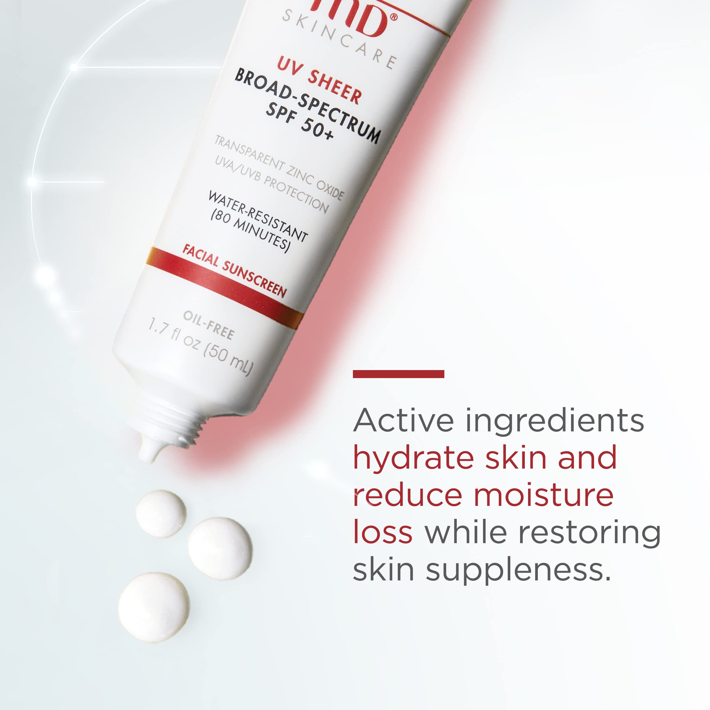 Buy EltaMD UV Sheer SPF 50+ Face and Body Sunscreen Lotion, Water Resistant Sunscreen with Zinc