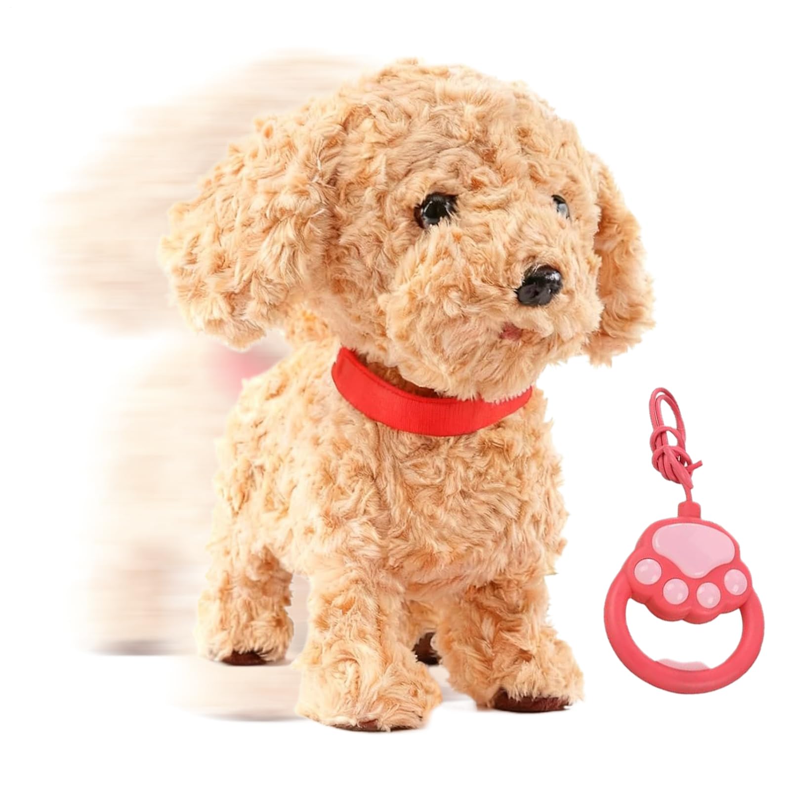 Dog Robot - Interactive Soft Plush - Touch Sensing Ai Dog with Voice Mimic - for Kids Girls Boys Birthday