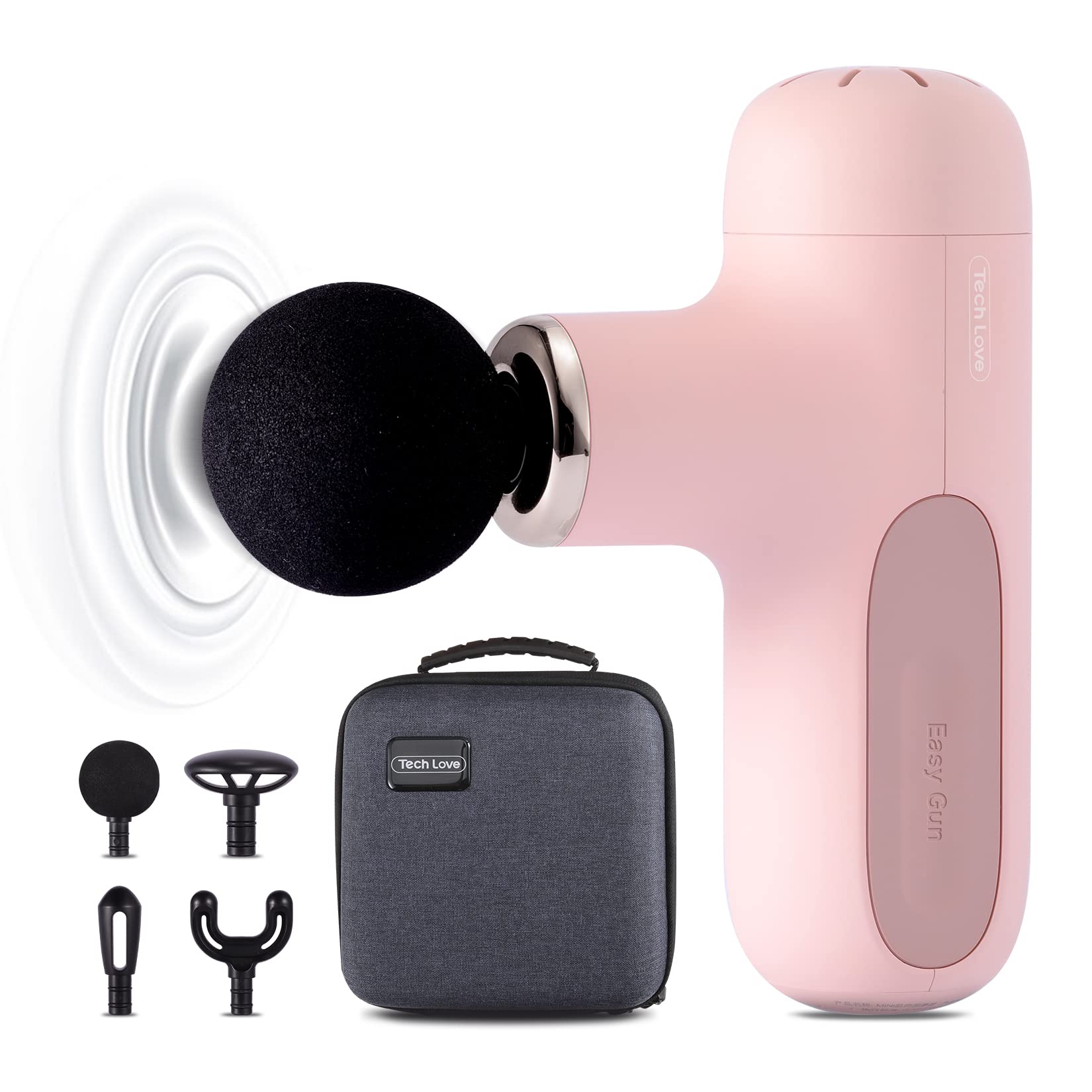 Amazon | Techlove CuteX 軽量415g 5段階強度調整 強力振動 4