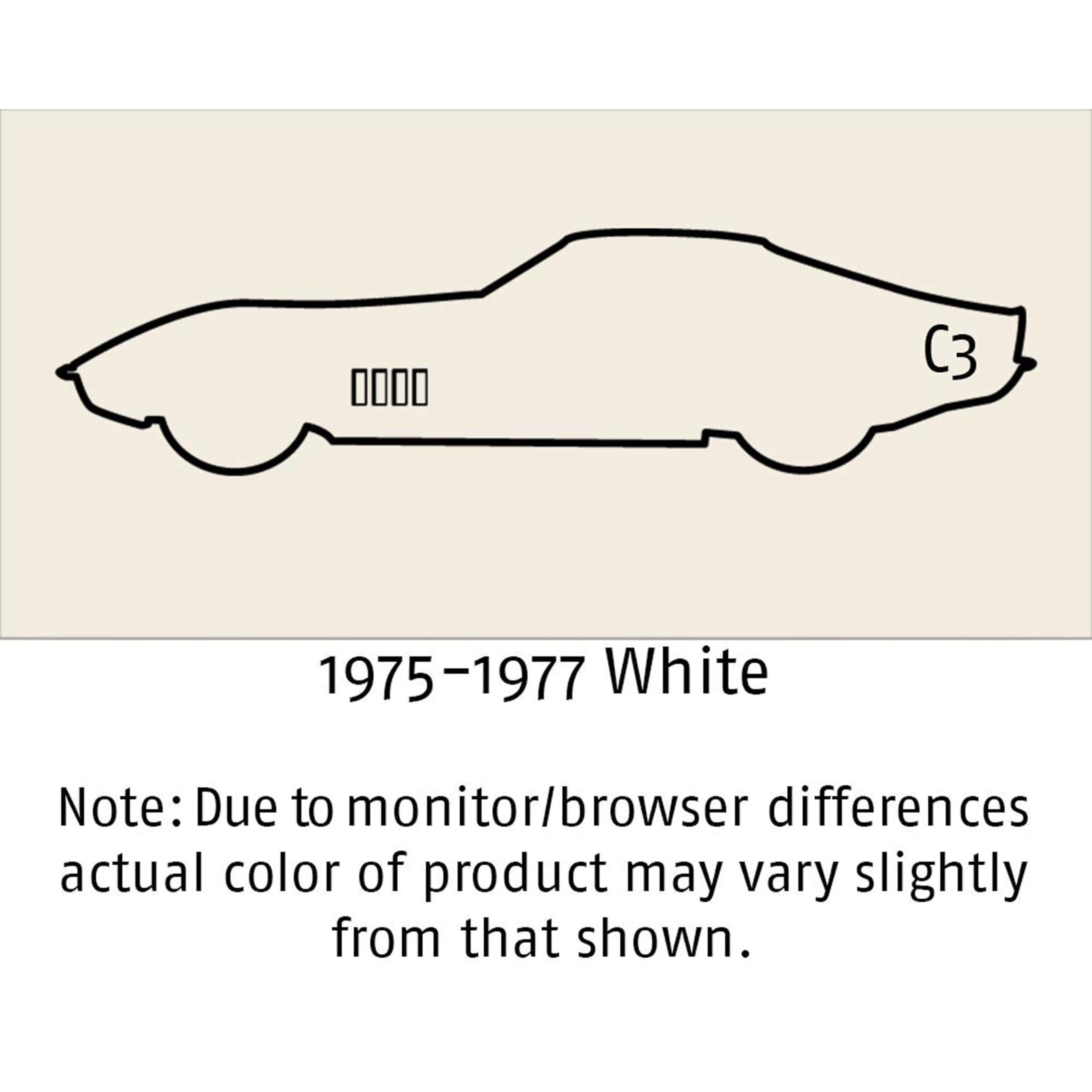 Mid America Motorworks 1975-1977 Corvette C3 White Color Coat Interior Refinish 12oz Aerosol