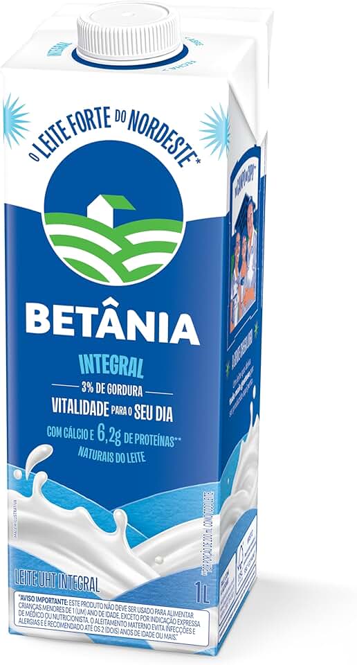 Betânia Leite UHT Integral 1L
