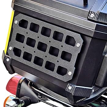 ABS樹脂製 取り外し可能天板収納ボックス Amazon | Blissis【単品×ABS樹脂】バイク用リアボックス サイド