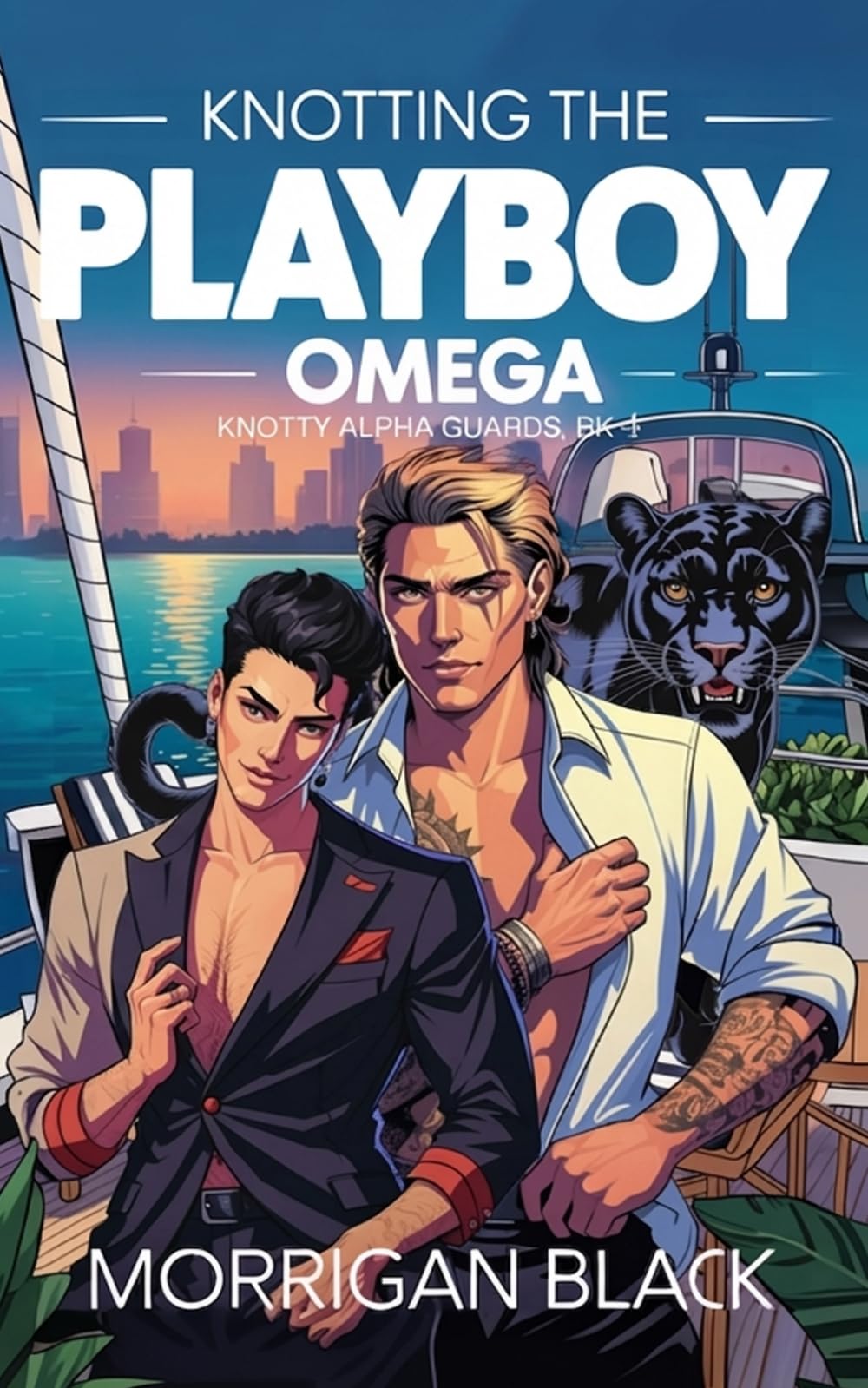 Knotting the Playboy Omega: MM Omegaverse Romance (Knotty Alpha Guards)