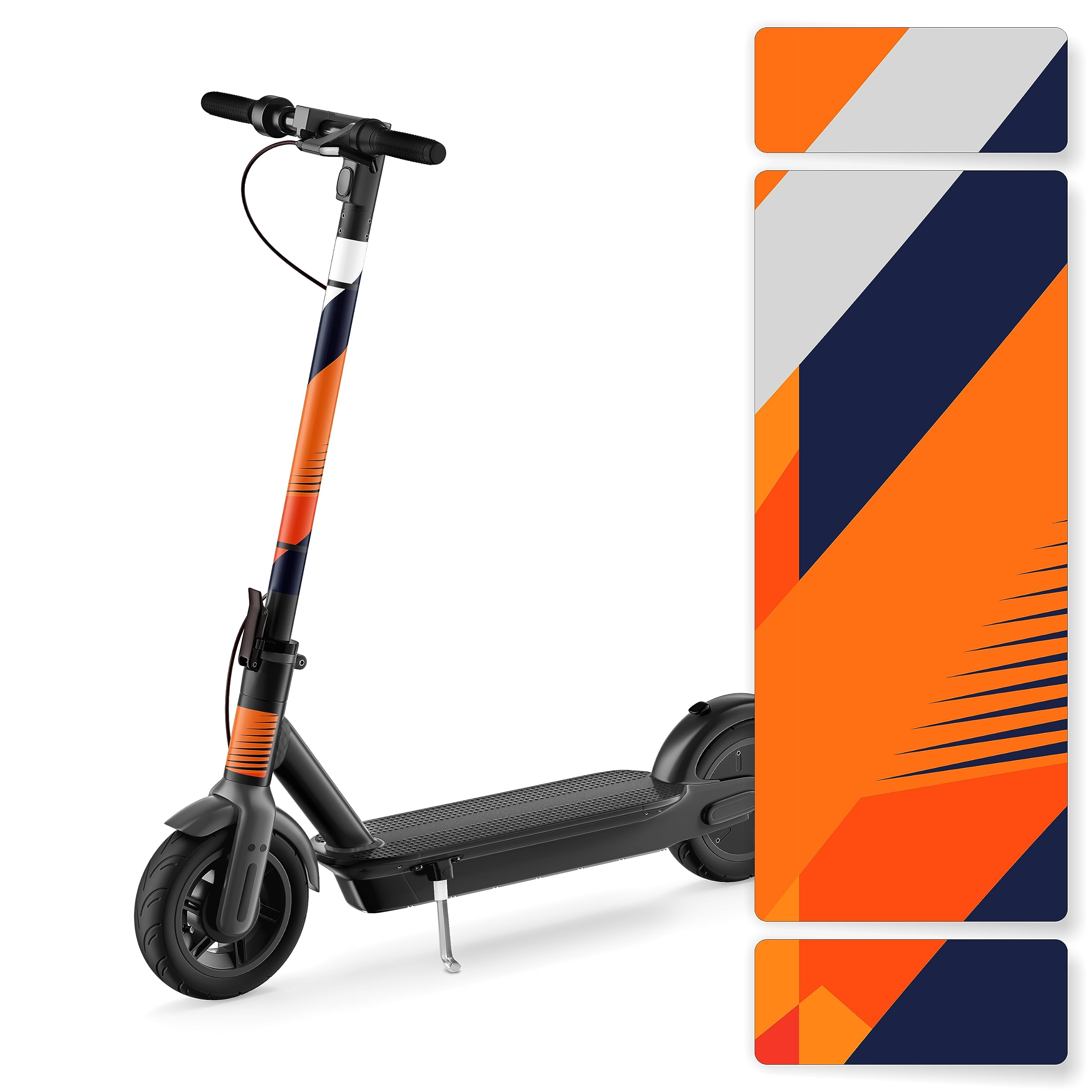 Premium Self-Adhesive Vinyl Decals and Wrap Skins for Adult Electric Scooter - Personalize and Protect Your Ride with Style (Tie #1)