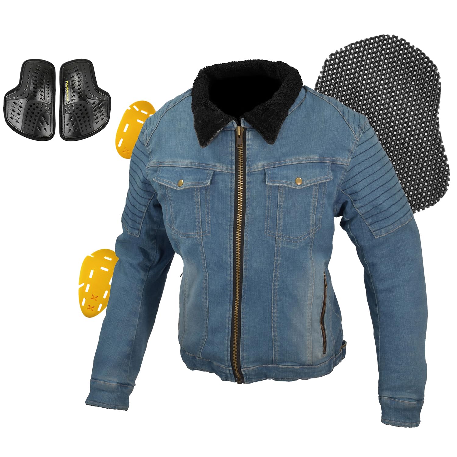 コミネ(KOMINE) JK-617 Deep Indigo XL Amazon.co.jp: Komine Deep Indigo 2XL JK-617 Detect Denim