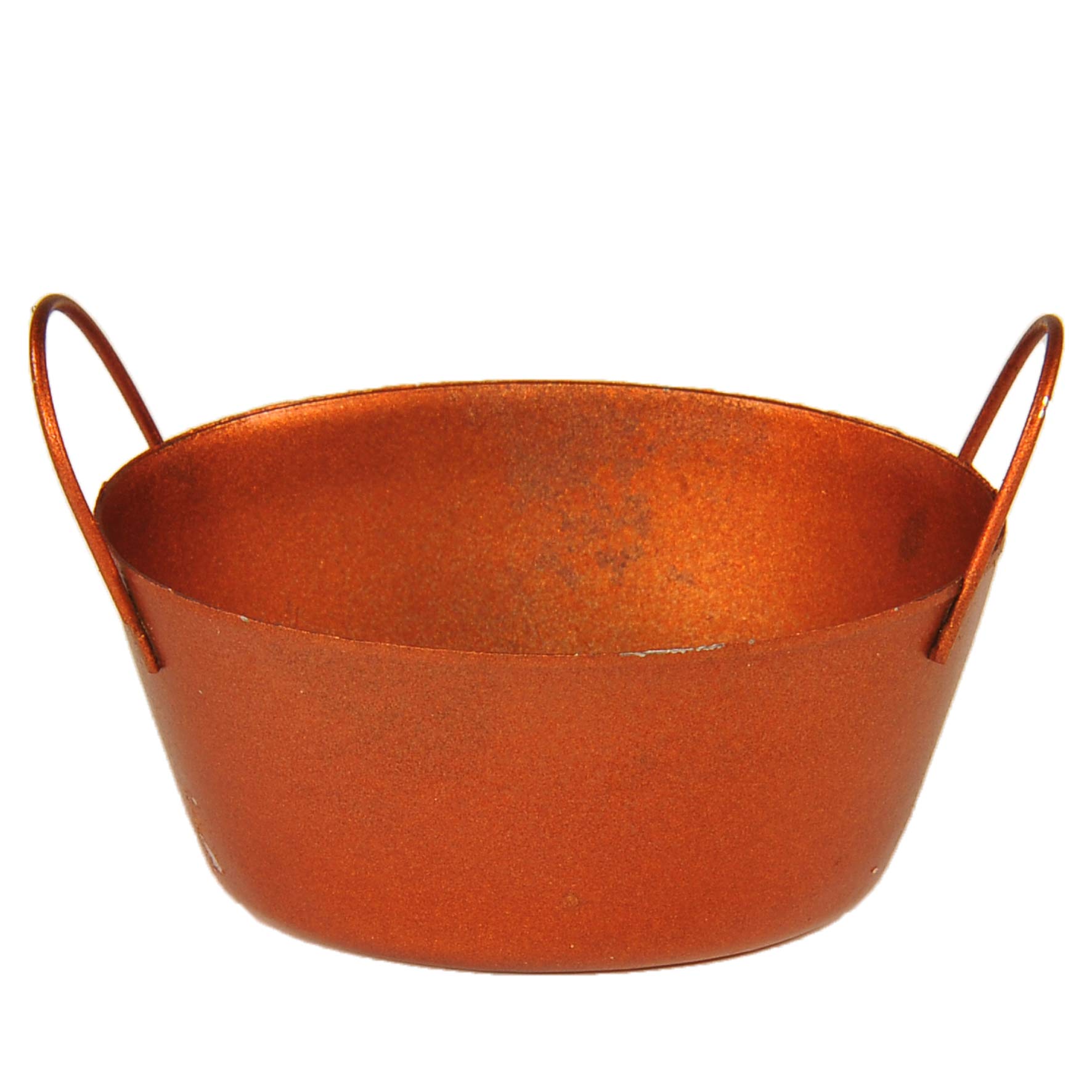 Rossi Rosa - Cuenco de Hierro Envejecido (4 cm), Multicolor