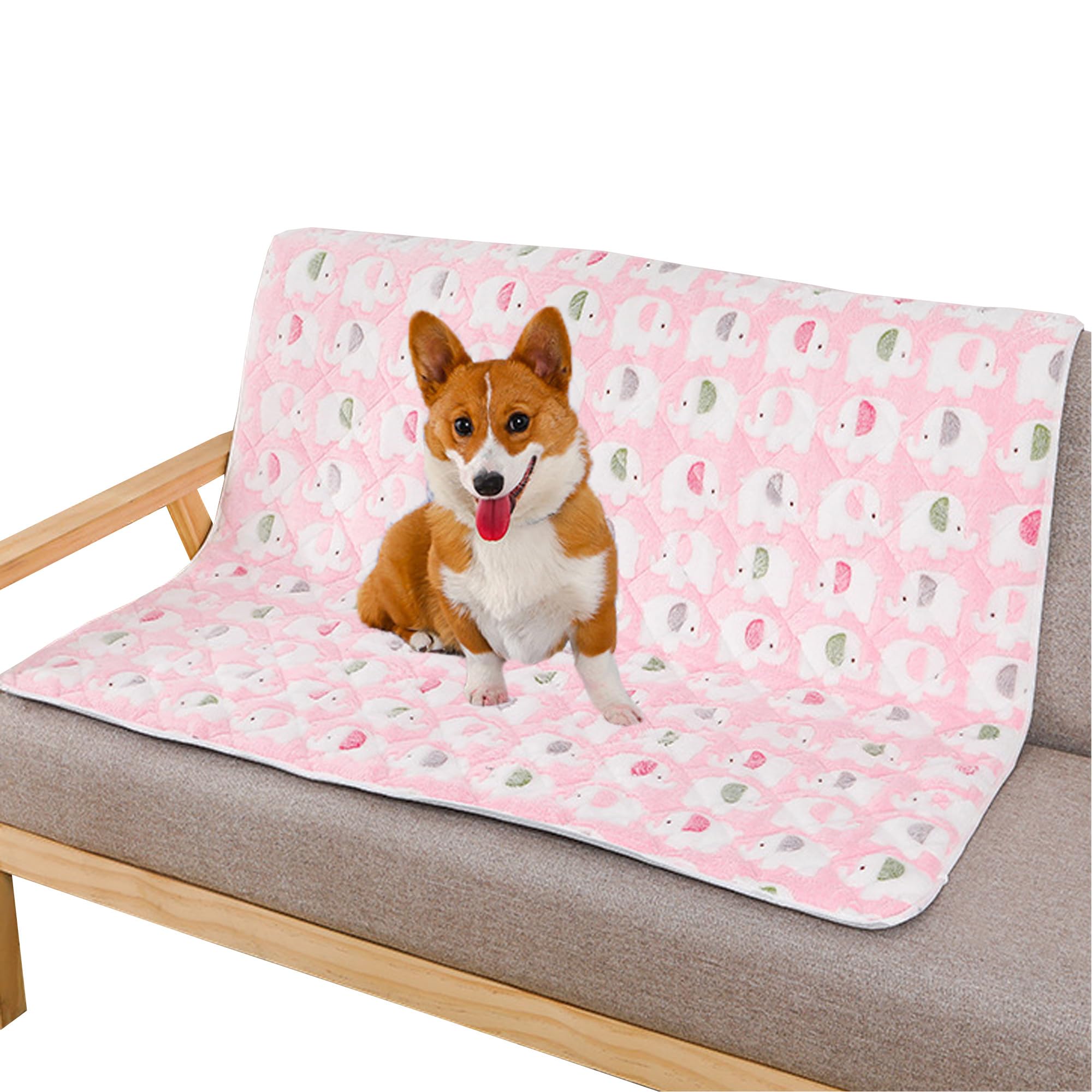 2 mantas calmantes para mascotas para perros y gatos, manta para perro, manta para gatos, fundas de sofá, protector de muebles para cama, sofá, coche, tapete lavable para gatos y perros