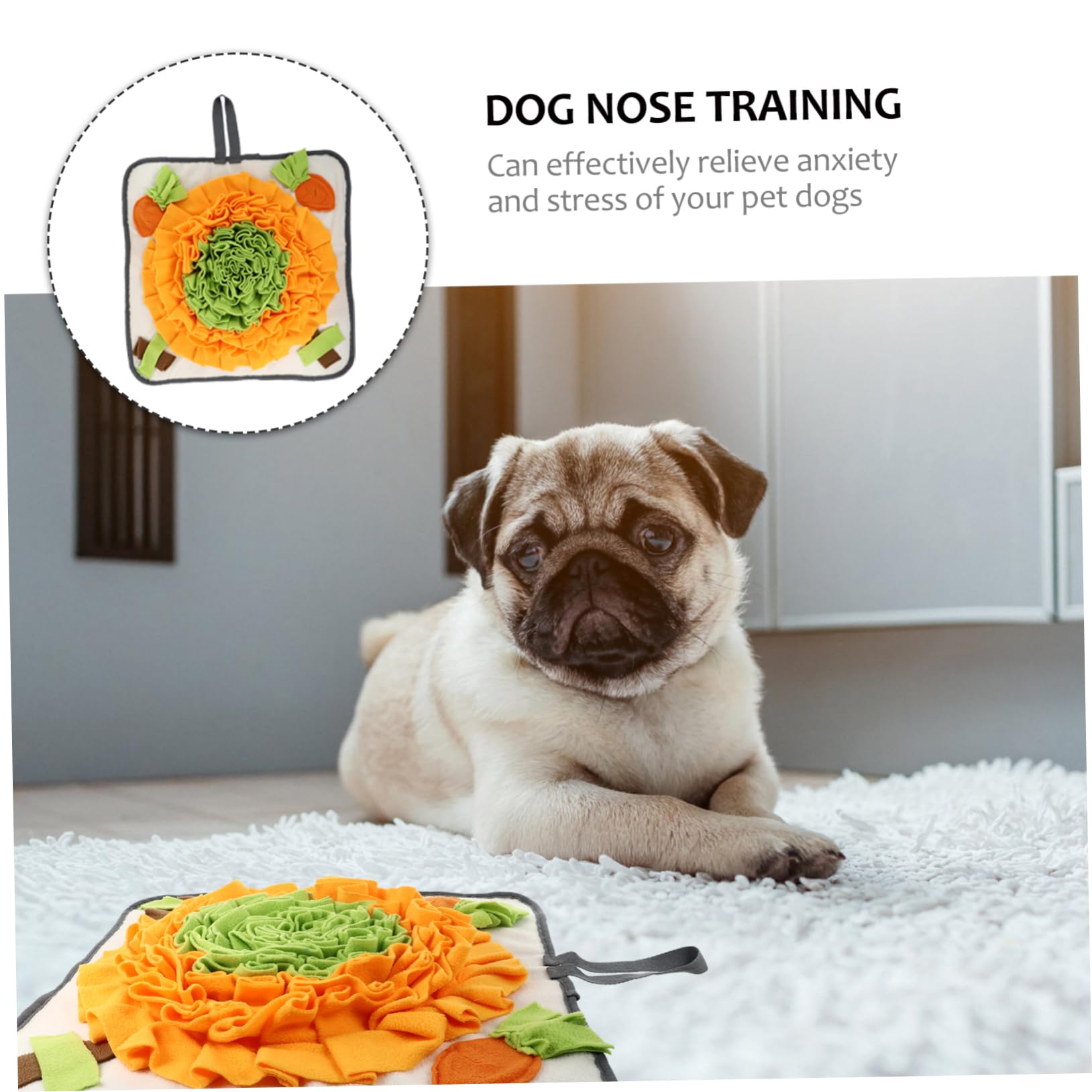 Beaupretty Tapis De Fouille pour Chien Tapis Alimentation Lente Distributeur De Friandises pour Animaux