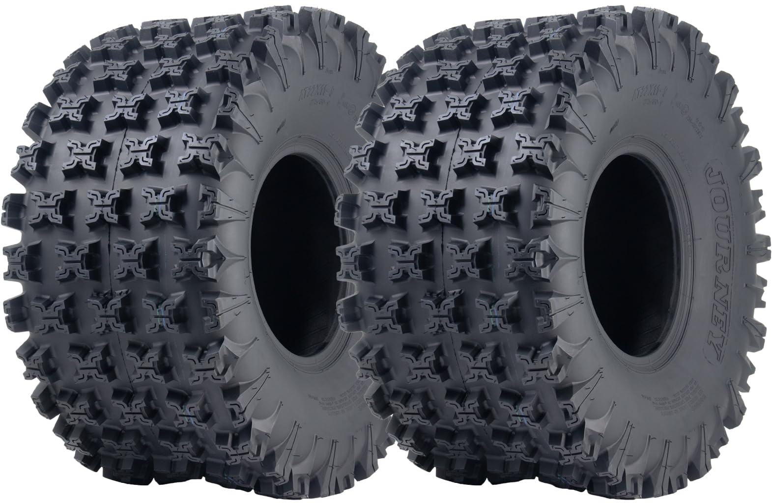 22x11.00-9 Slasher ATV Quad Tyres Wanda Race 48J Road Legal WP02 6ply (Set of 2)
