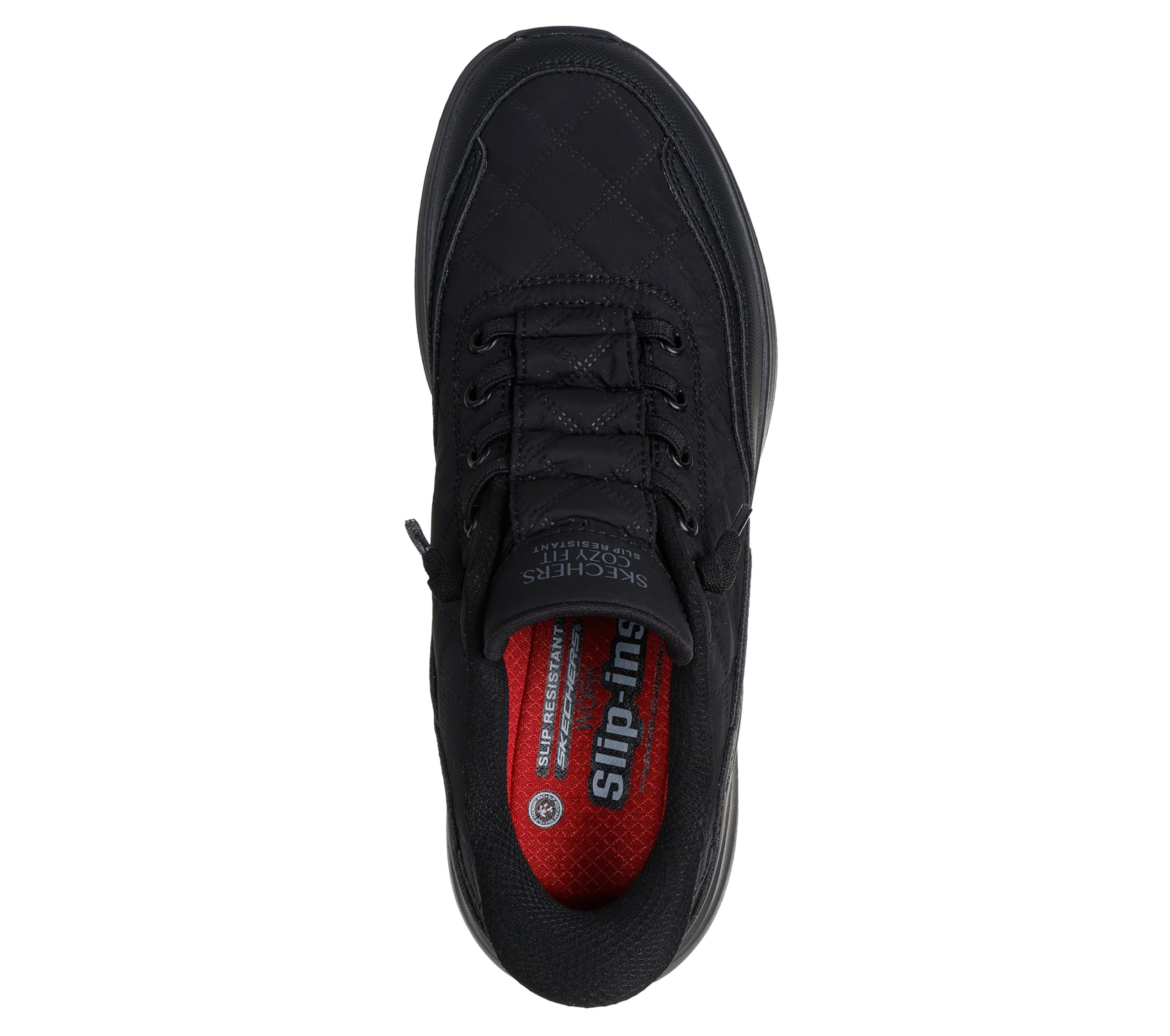 Skechers Women's Contour Foam Sr Athletic Cozy Fit Hands Free Slip Ins