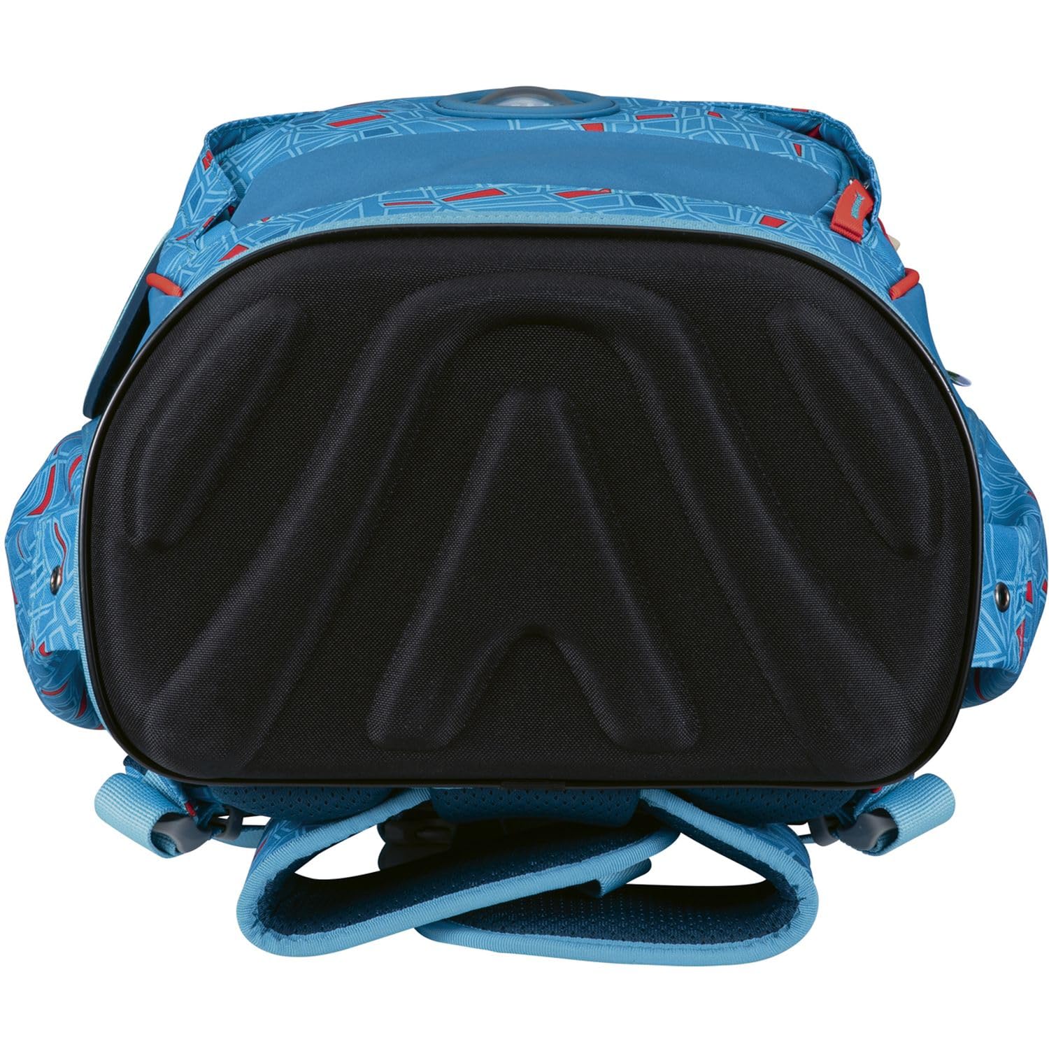 DerDieDas Schulranzen ErgoFlex Light Superflash Set 6-teilig Blue Ice blau