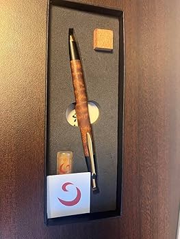 Amazon.co.jp: 野原工芸 サペリ杢シャーペン 固定式口金付き EJ