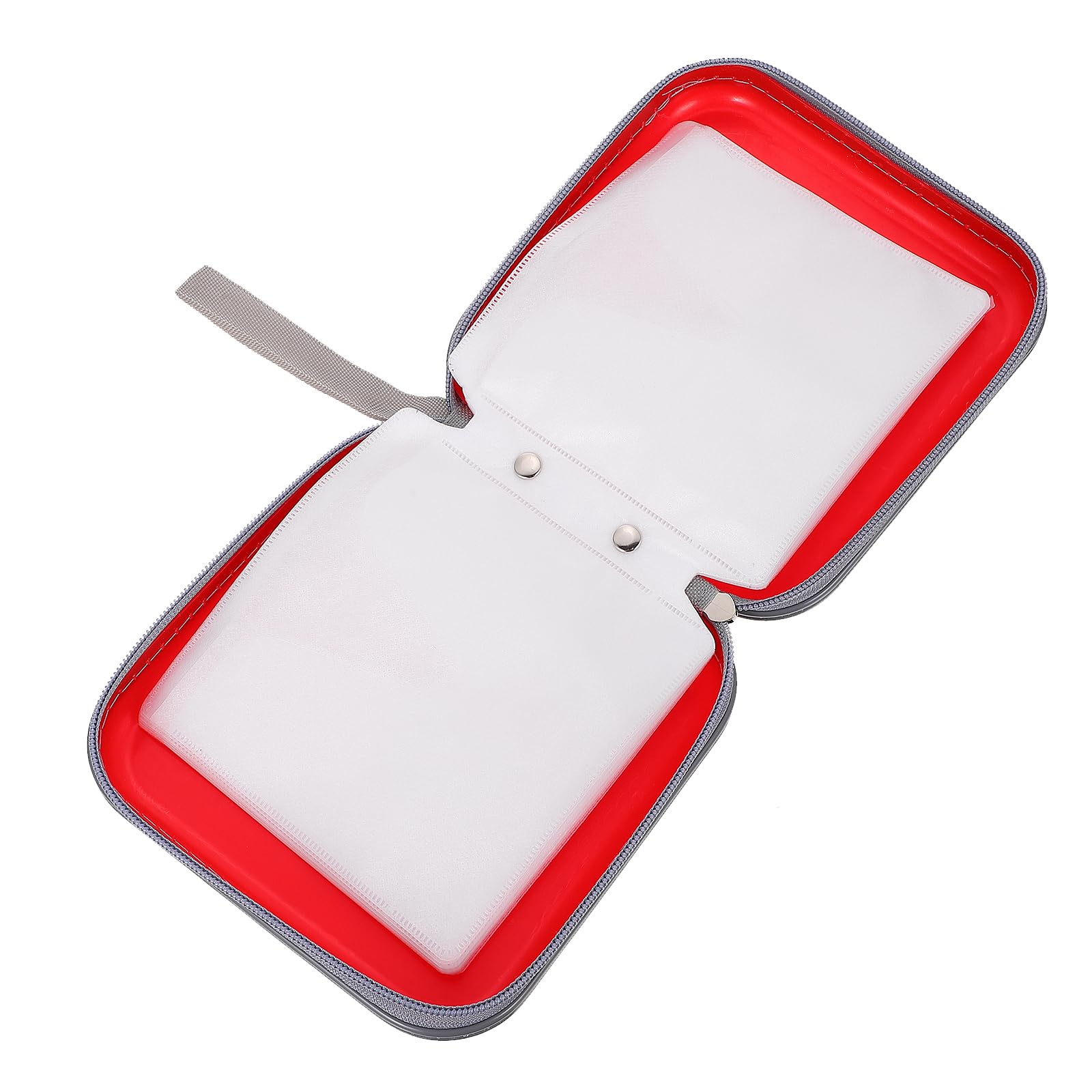SUPVOX 40 De CD Organisateur De Support De DVD Pochette DVD Portefeuille Étui CD DVD Cas Vcd Livret D'album Porte-Disque Portable Éva - Pochette CD Auto Plastique Boîte De Support