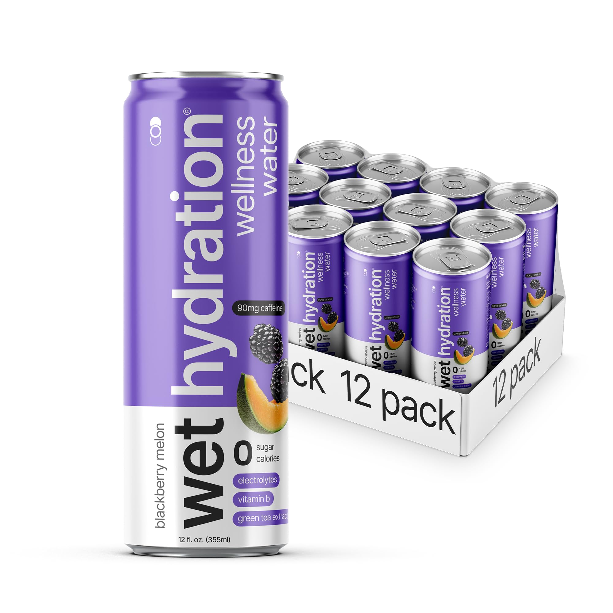 Amazon.com: Wet Hydration | Functional Wellness Water, Non