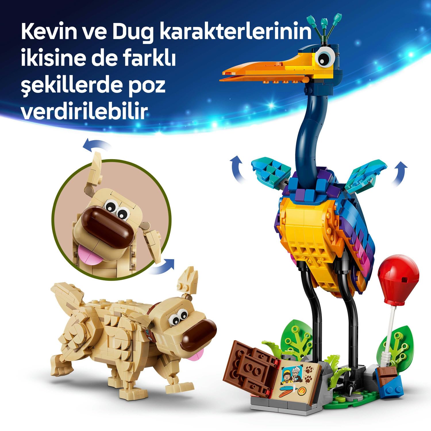 LEGO Disney ve Pixar Kevin ve Dug 43290