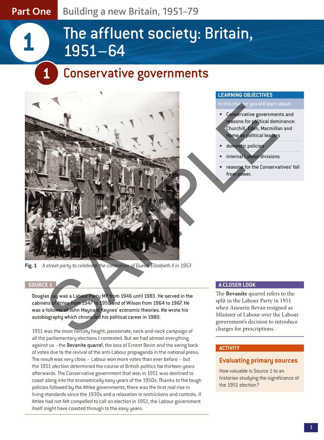 Oxford AQA History for A Level: The Making of Modern Britain 1951-2007