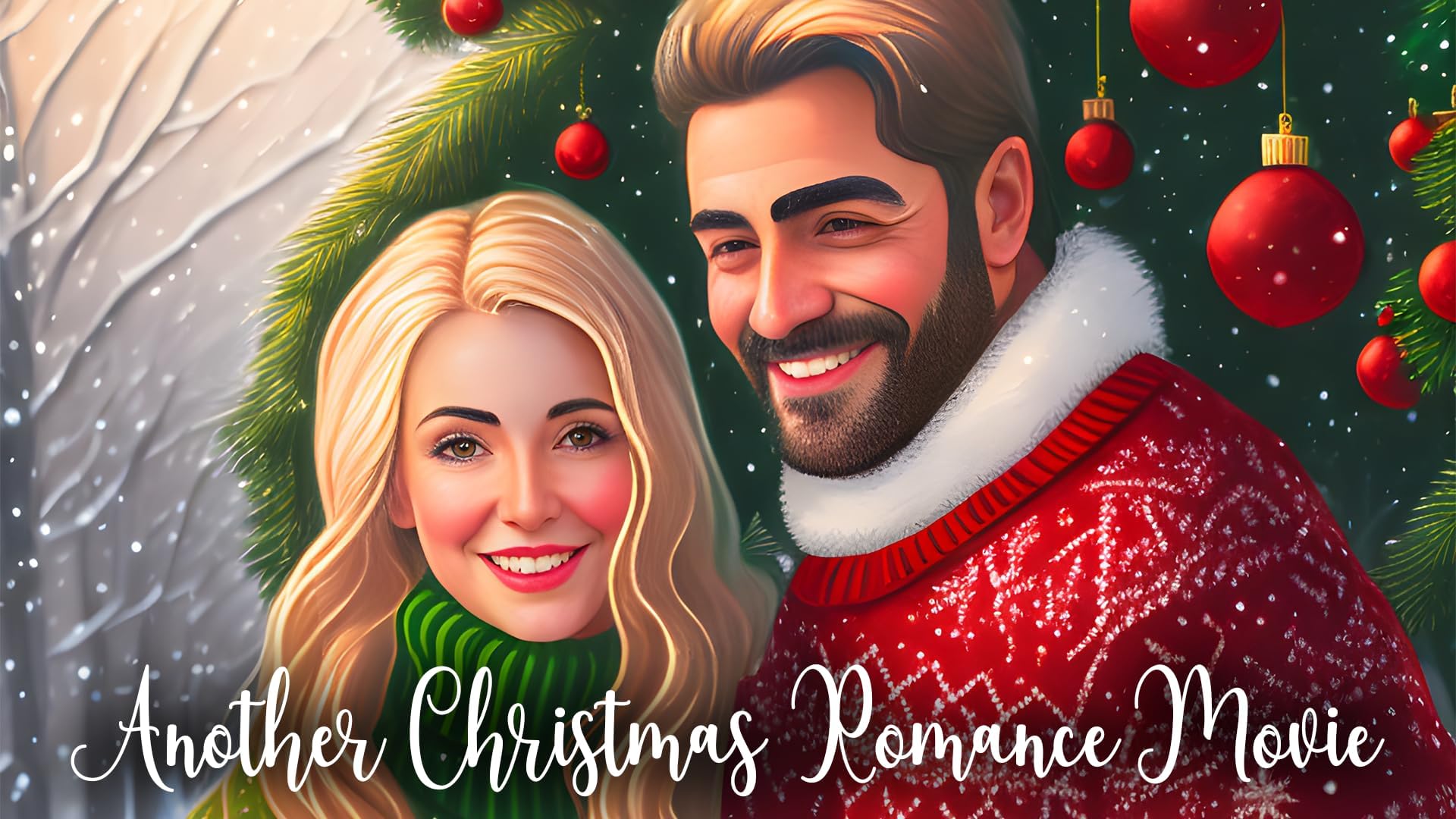 Another Christmas Romance Movie - a cozy Christmas board game for adults, families, and holiday parties featuring light gameplay and 84 custom frosted dice