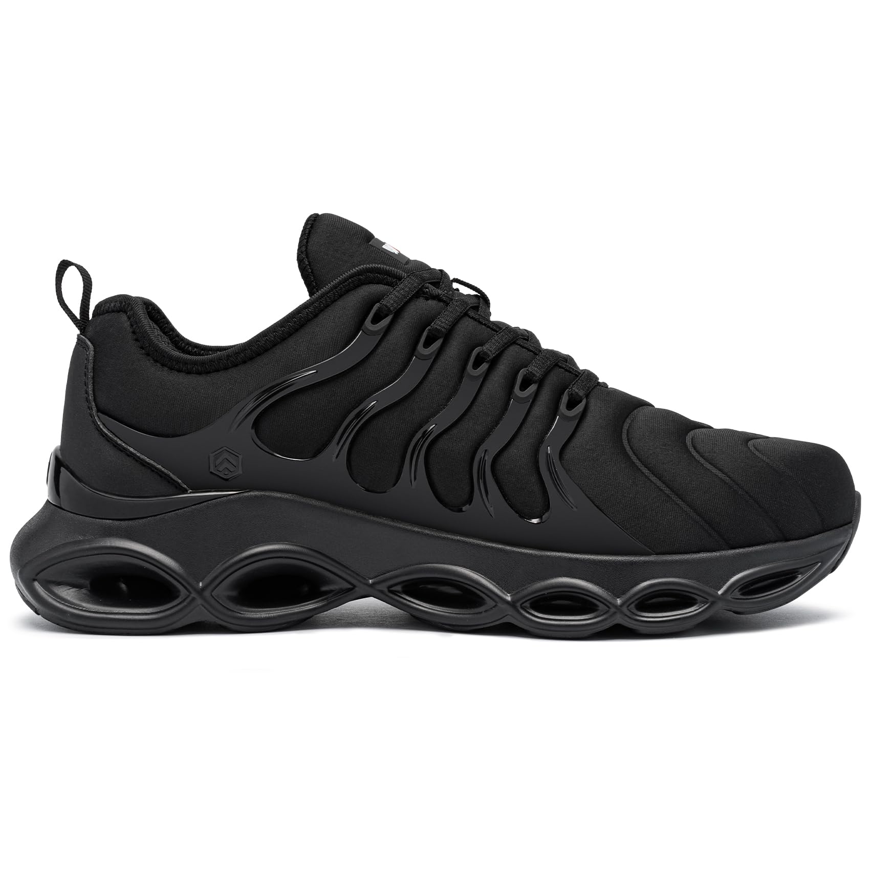 LARNMERN Scarpe Antinfortunistiche Donna Moda con Punta in Acciaio Scarpe Antinfortunistica Comodo Ammortizzazione Scarpe da Lavoro Leggere Traspiranti(Nero,37EU)