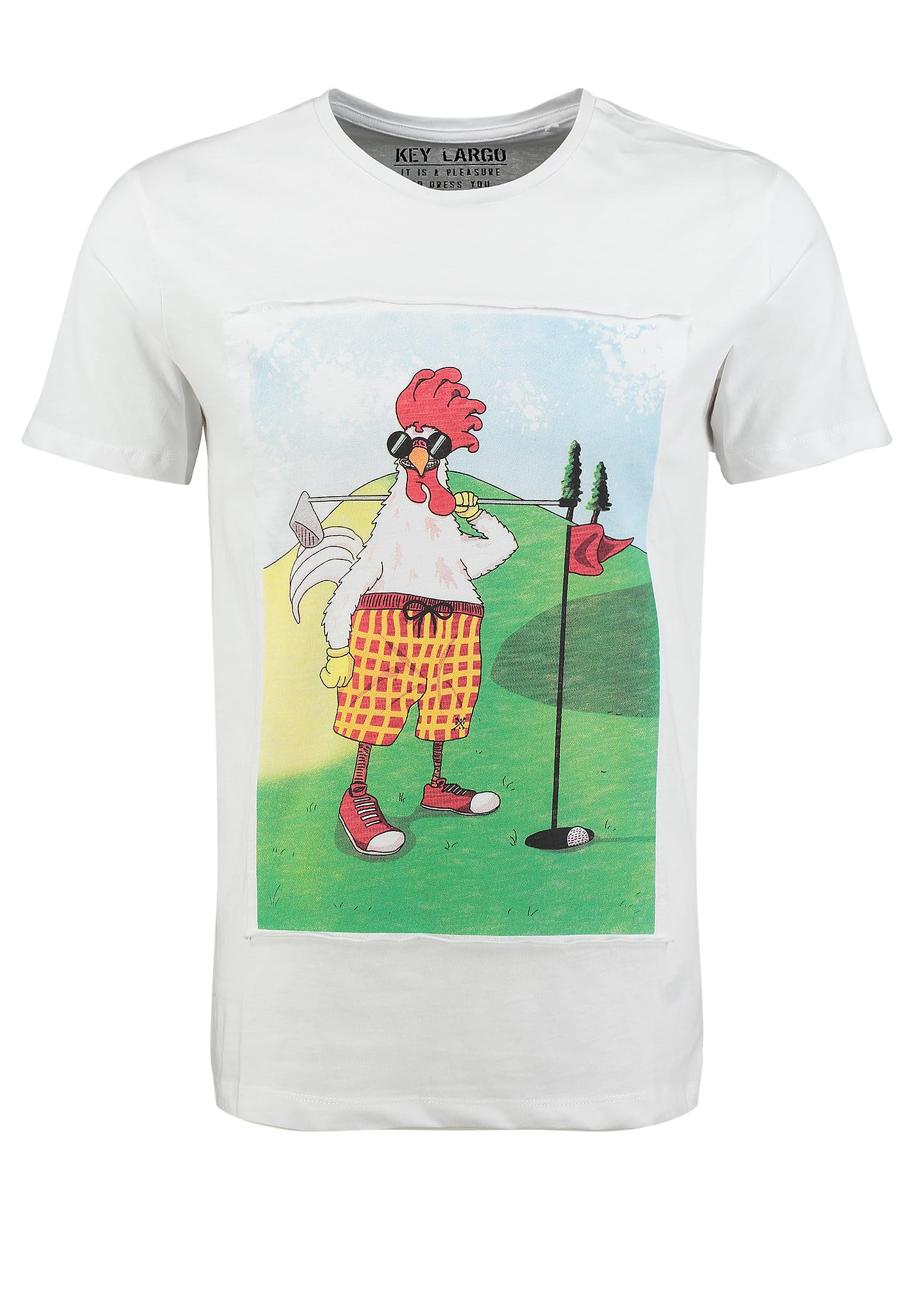 KEY LARGO Herren Klgolfing Chicken T-Shirt