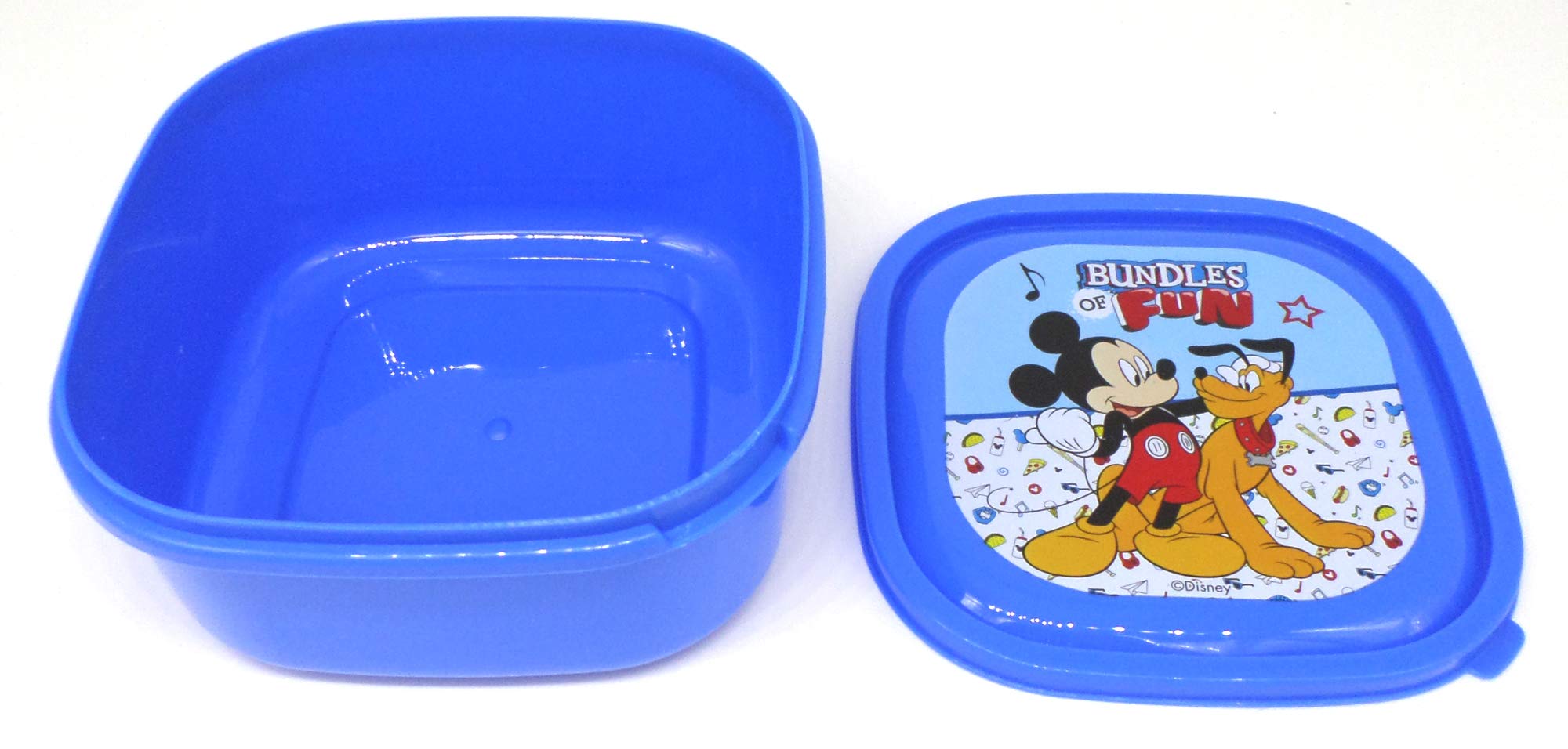 Disney Mickey Mouse Set De Regalo Mochila + Billetera + Bolsa Aislante + Botella Para Beber + Caja De Almuerzo - Licenciado Oficialmente - Backpack Purse Lunch Bag Bottle Sandwich Box - Gift Bundle