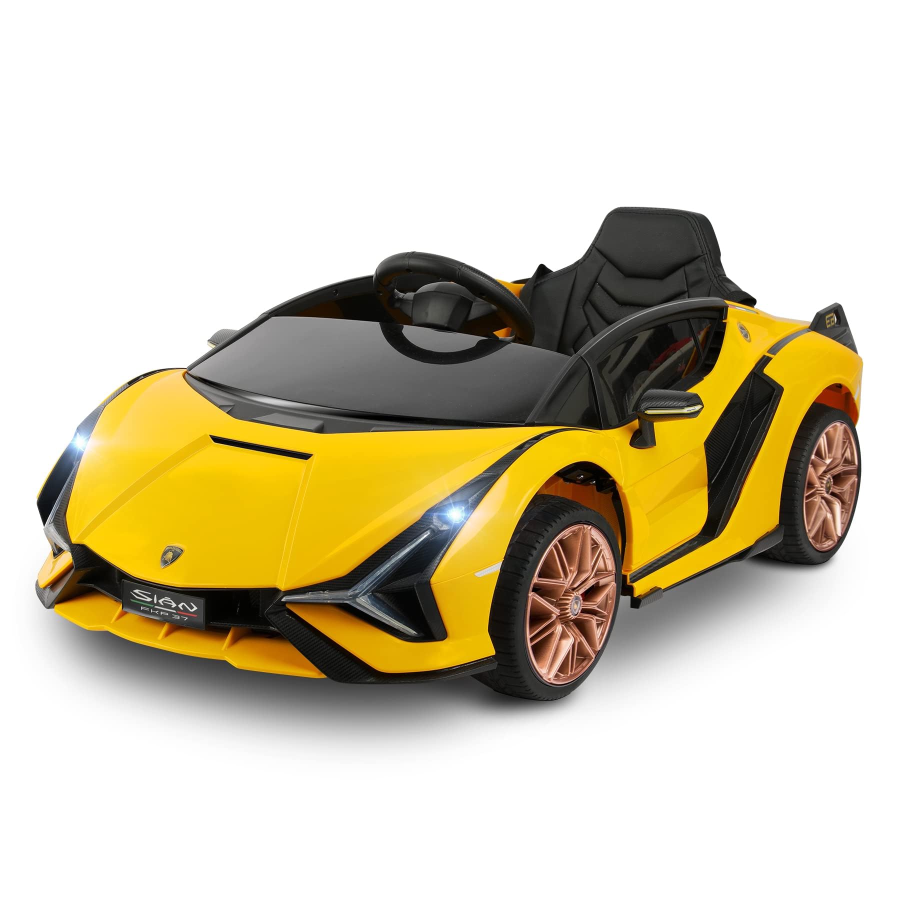 ランボルギーニ　Lamborghini Sián オレンジ ミニカー　電動乗用 楽天市場】8%OFF+10倍P＼新色登場／電動乗用ラジコン