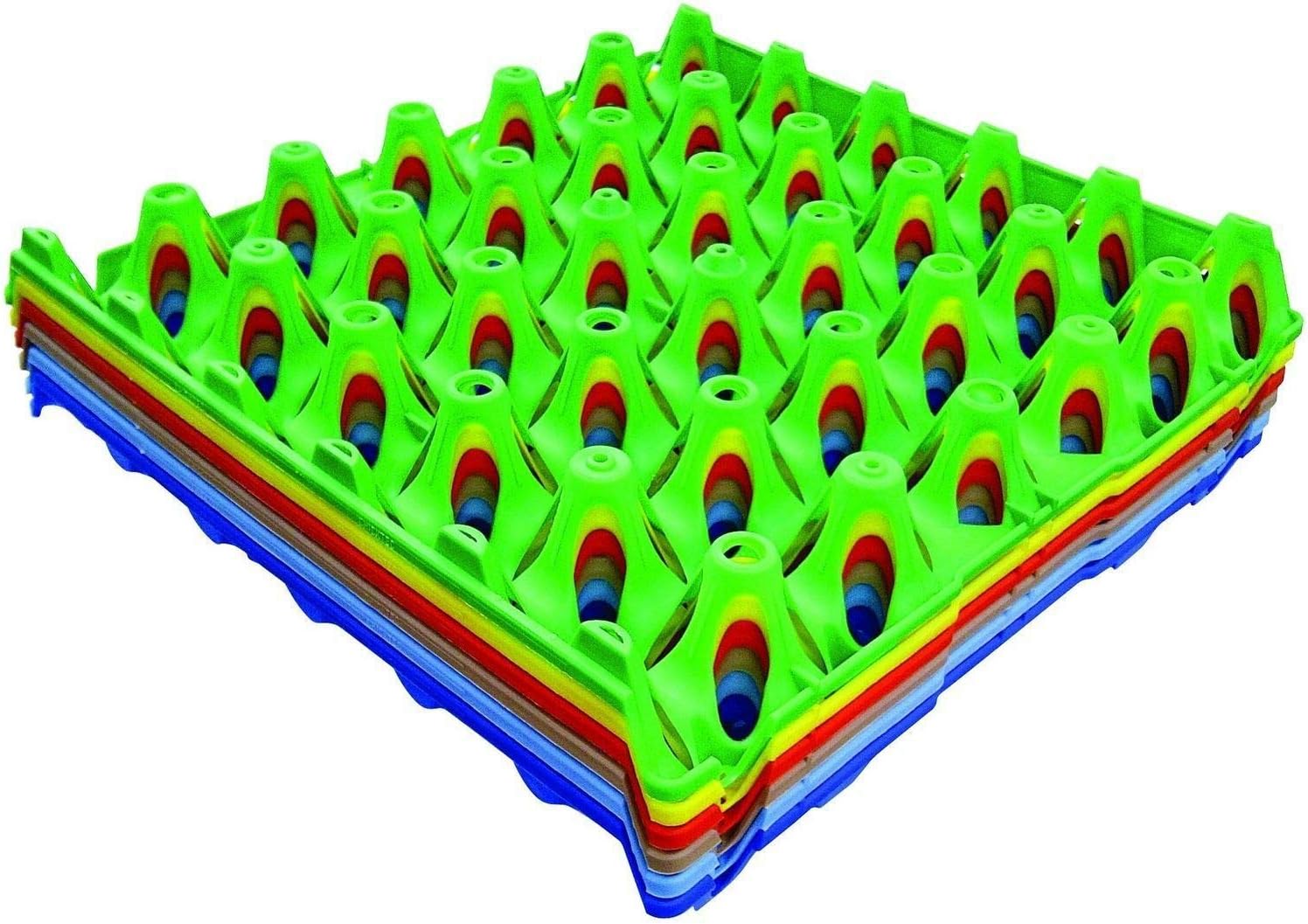 Shorefields Eton Plastic Egg Trays, Choice Of Colours, 4 Pack, 30 Egg Tray (White)