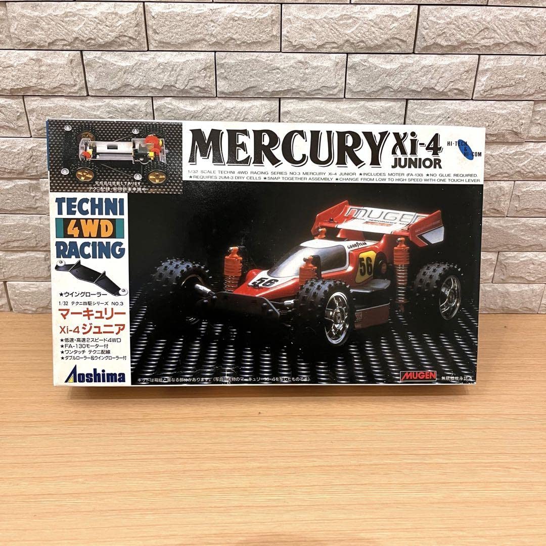 Amazon | ミニ四駆 テクニ四駆シリーズ 1/32マーキュリーXi-4ジュニア 通販