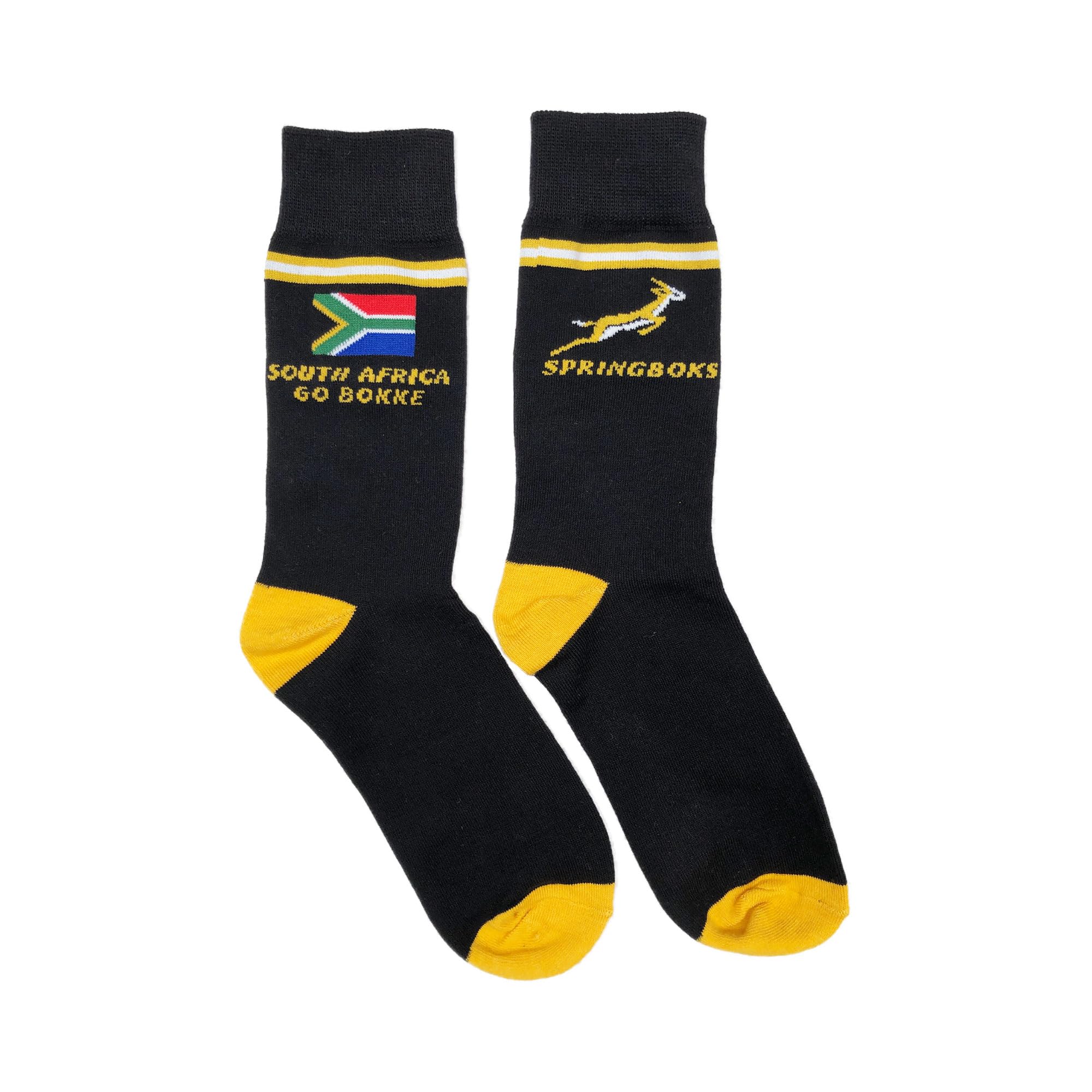 Calzini Rugby Springboks Sud Africa – Unisex Cotone, Set da 2 Paia