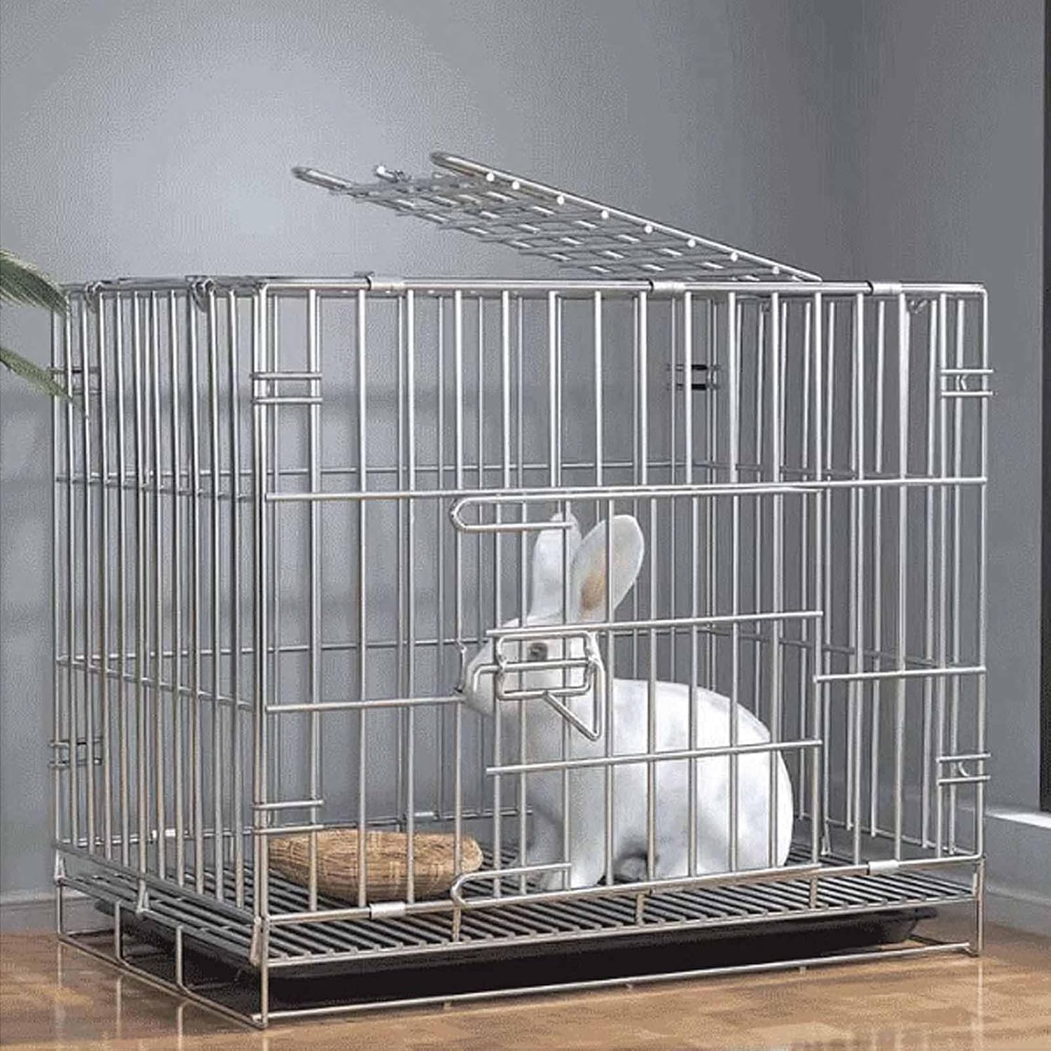 Kaninchenkäfig für den Innenbereich, Kleintierkäfig, Laufstall für Meerschweinchen, Kaninchenkäfige für Kaninchen, Hamsterkäfige aus Metall für den Innenbereich mit ausziehbarem Tablett und Zubehör Kaninchenkäfig für den Innenbereich, Kleintierkäfig, Laufstall für Meerschweinchen, Kaninchenkäfige für Kaninchen, Hamsterkäfige aus Metall für den Innenbereich mit ausziehbarem Tablett und Zubehör