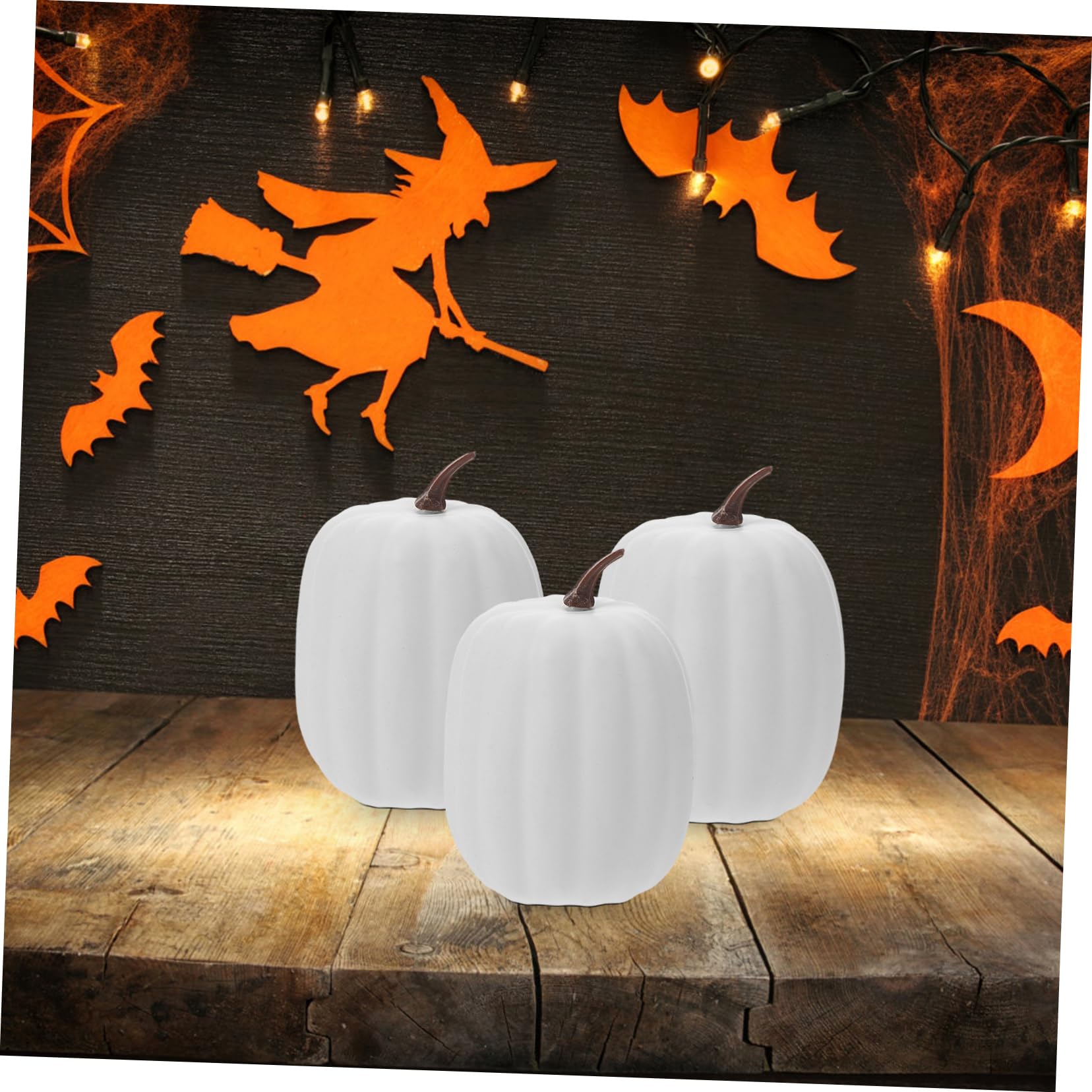 ULTECHNOVO 6pezzi Decorazione Autunnale Artificiale Piccola Simulata Plastica Halloween Decorazione Vegetale Finta