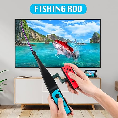 Miniatura 7 de JoyHood Switch Sports Accessories Bundle Compatible with SwitchSwitch OLED, 17-in-1 Family Sports Games Accessories Kit for Joy-Con Controller