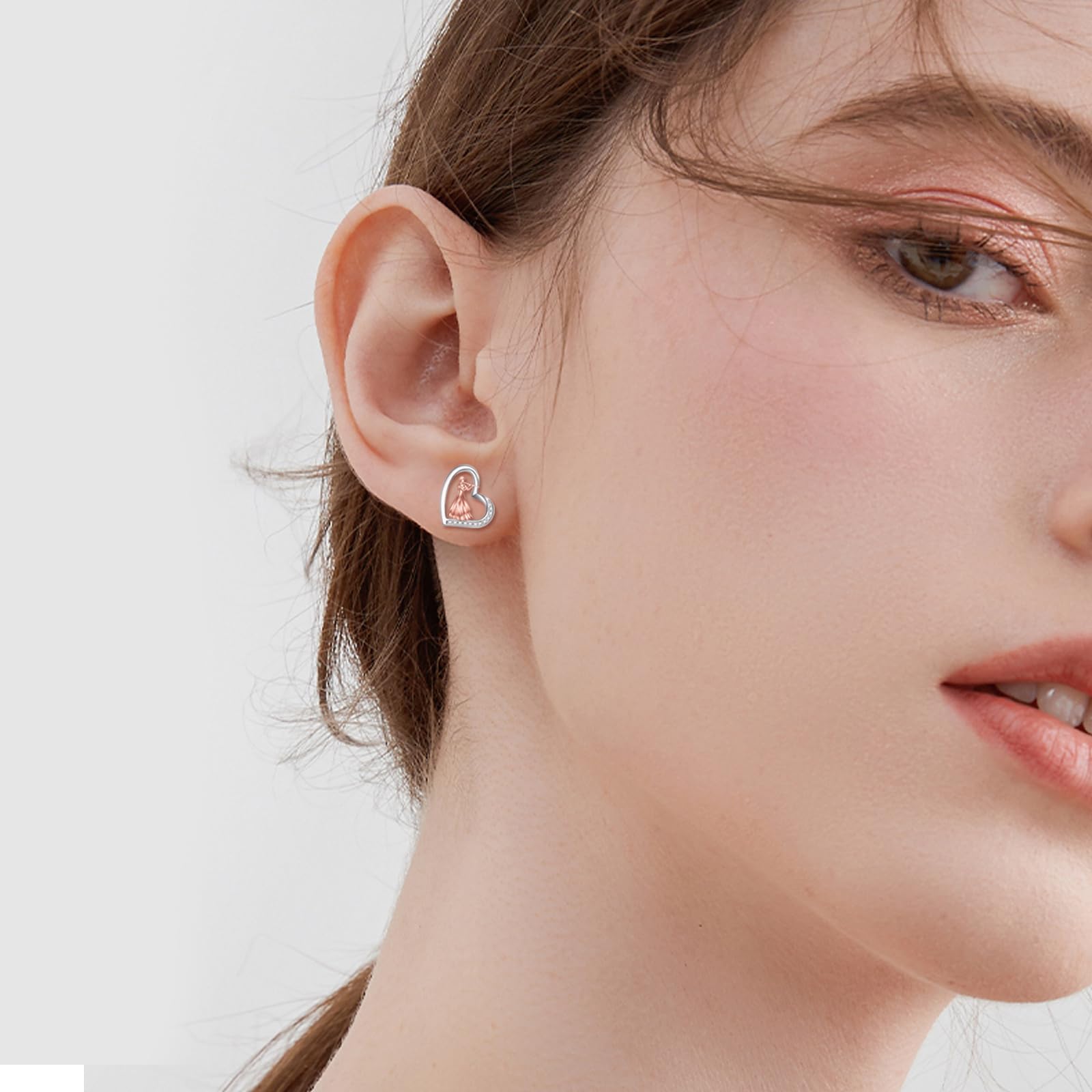 YFN Orecchini a flauto in argento sterling con strumenti musicali, gioielli regalo per donne amanti del flauto