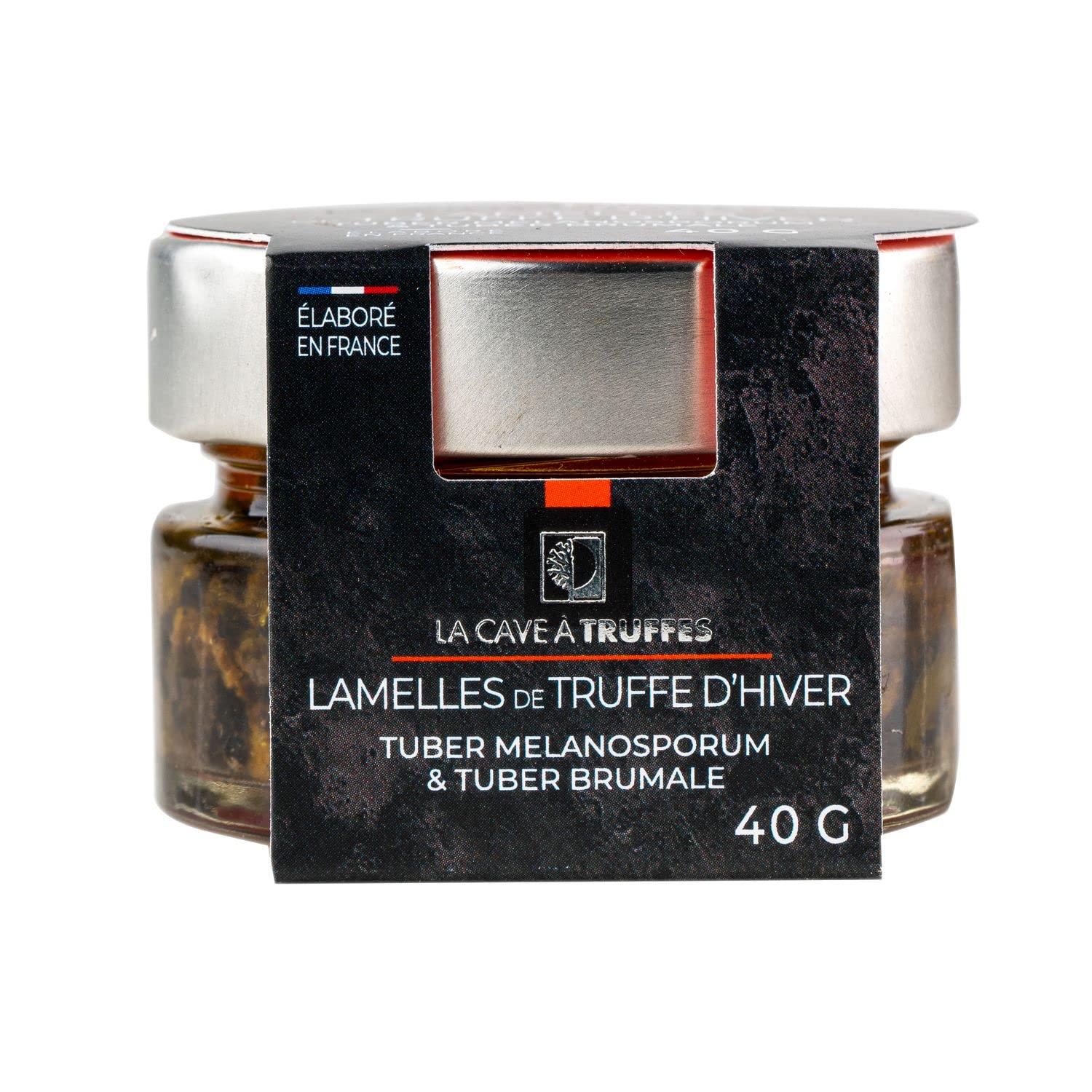 Lamelles de truffe d’hiver 37,5% - Pot 40g
