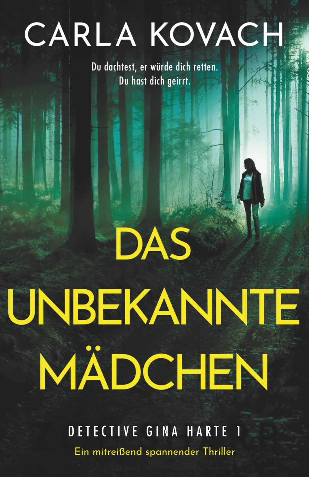Das unbekannte Mädchen: Ein mitreißend spannender Thriller (Detective Gina Harte)