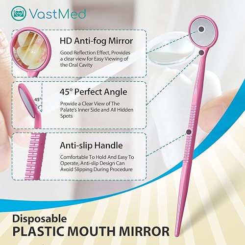 Miniatura 9 de Espejo de vidrio desechable de 200 piezas (tamaño 5, 200 unidades)