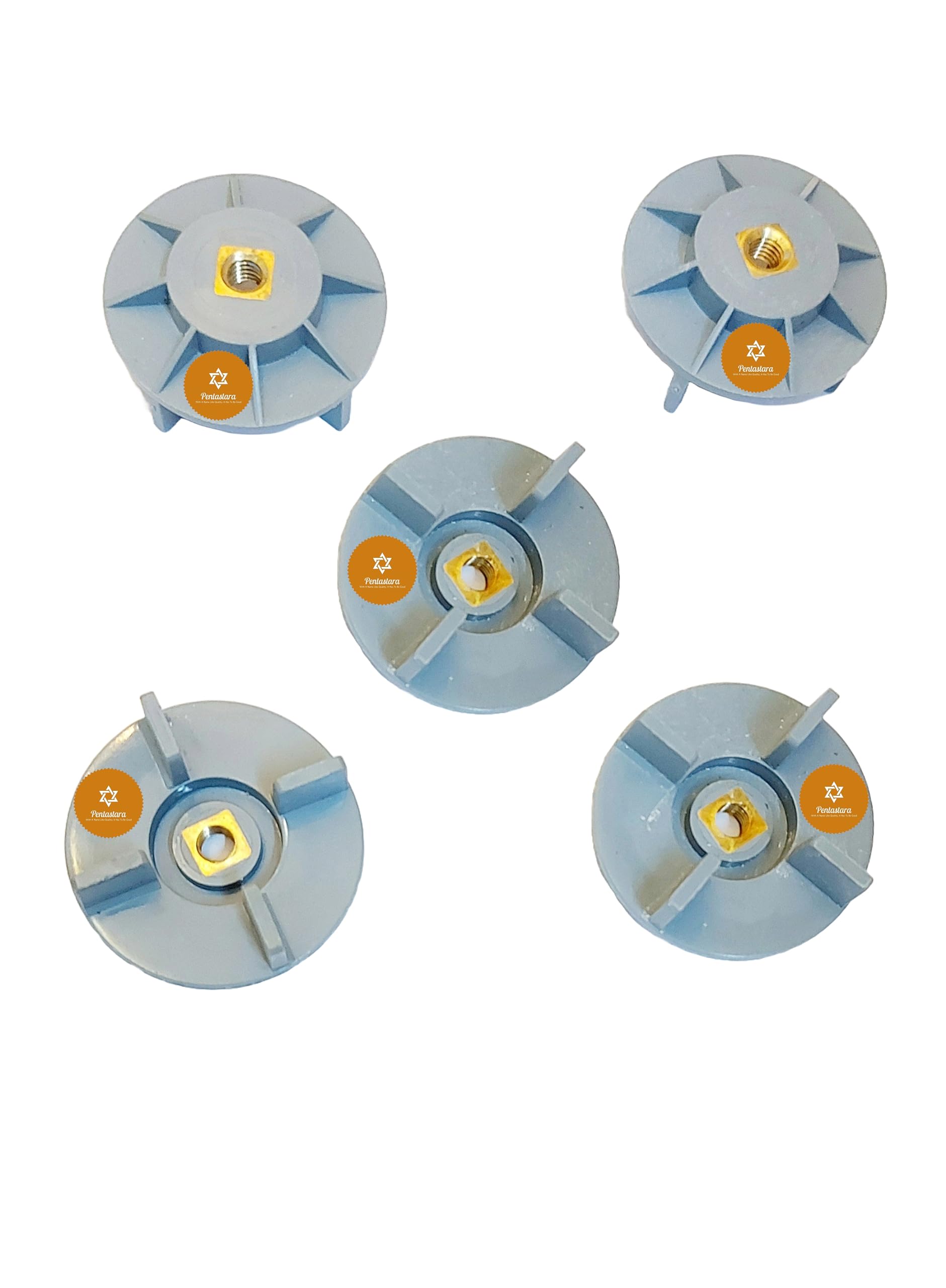 PENTASTARA®- Mixer Grinder" Coupler "for-"Phillips" HL1631/ HL1632 Jars (5 UNIT'S,Grey)