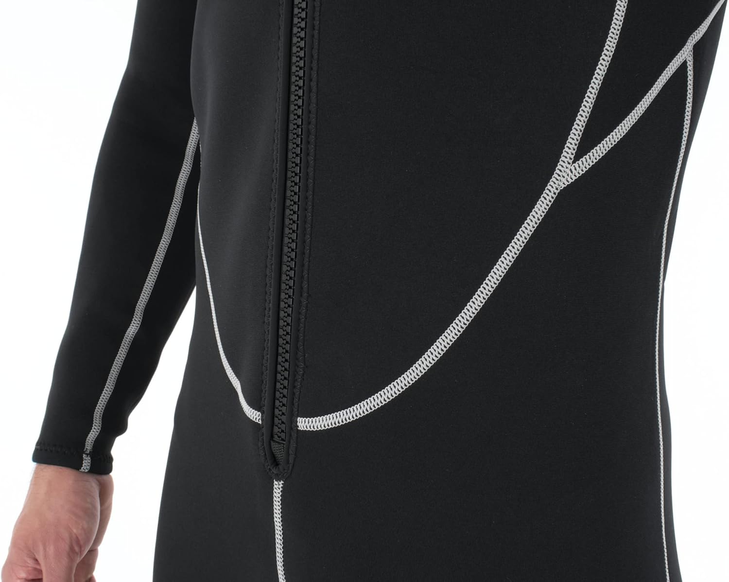 Seac Carezza, 2 mm one-Piece Double-Lined Neoprene Suit, Front Zip and PU Knee Pads